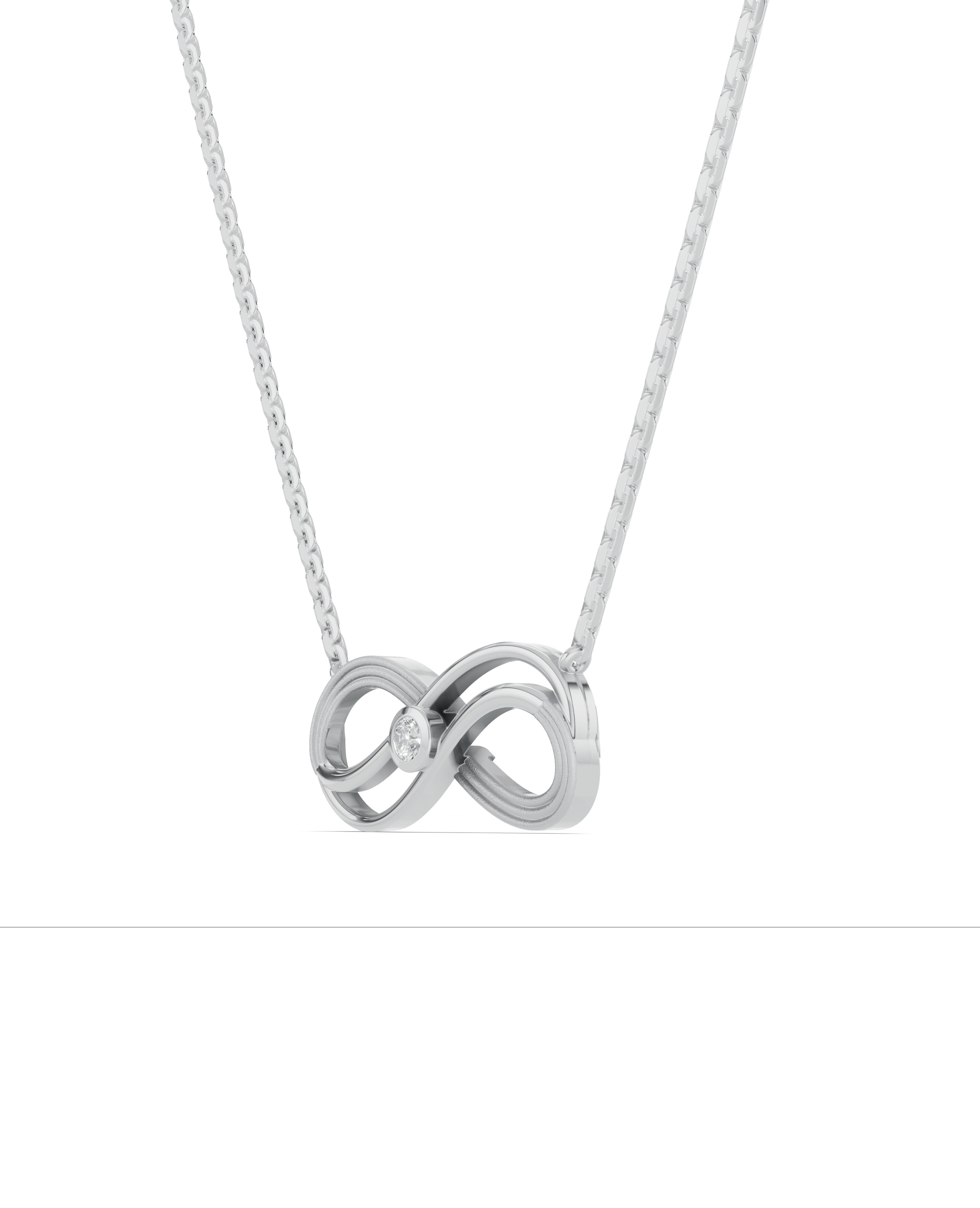 Platinized Sterling Silver