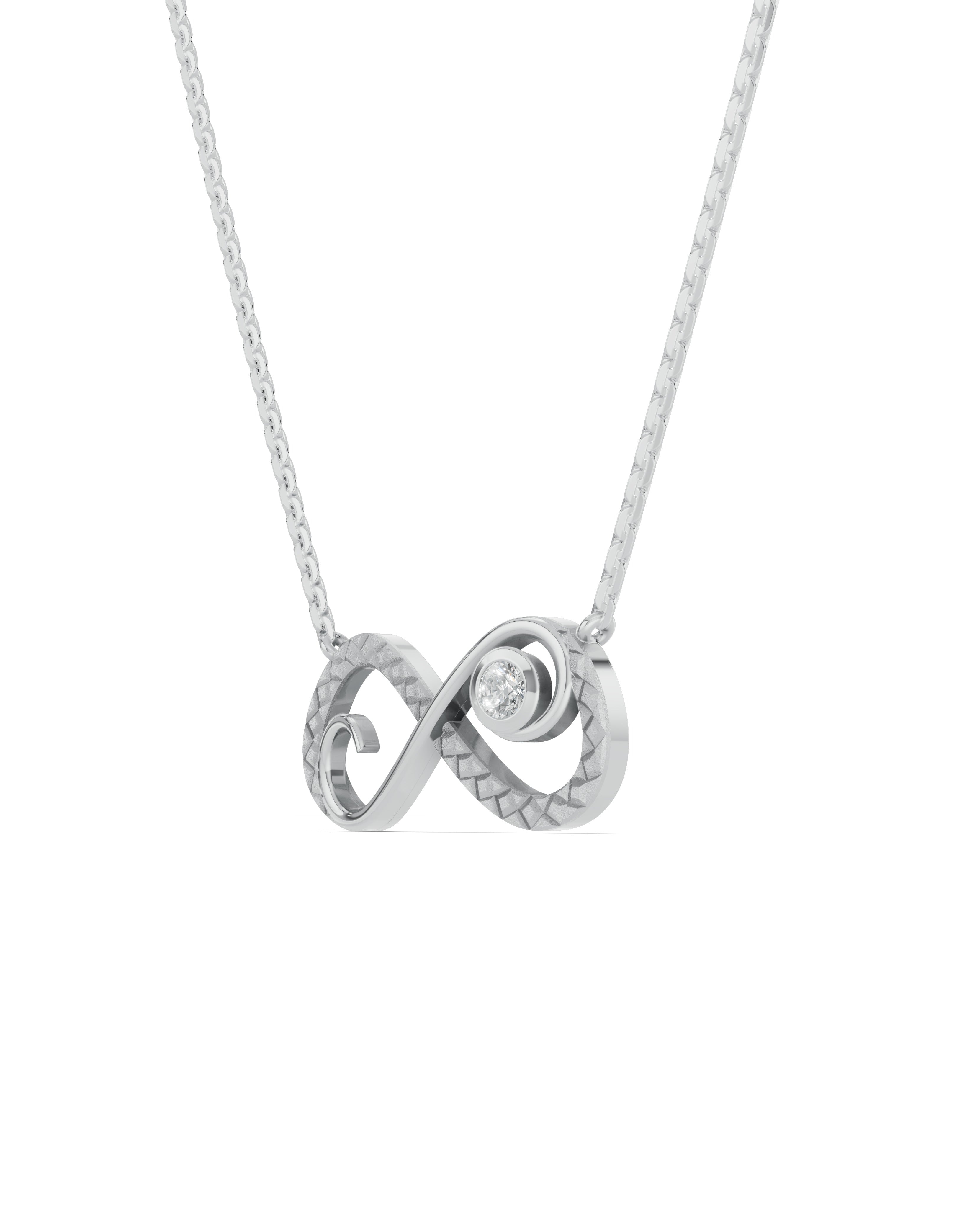 Platinized Sterling Silver