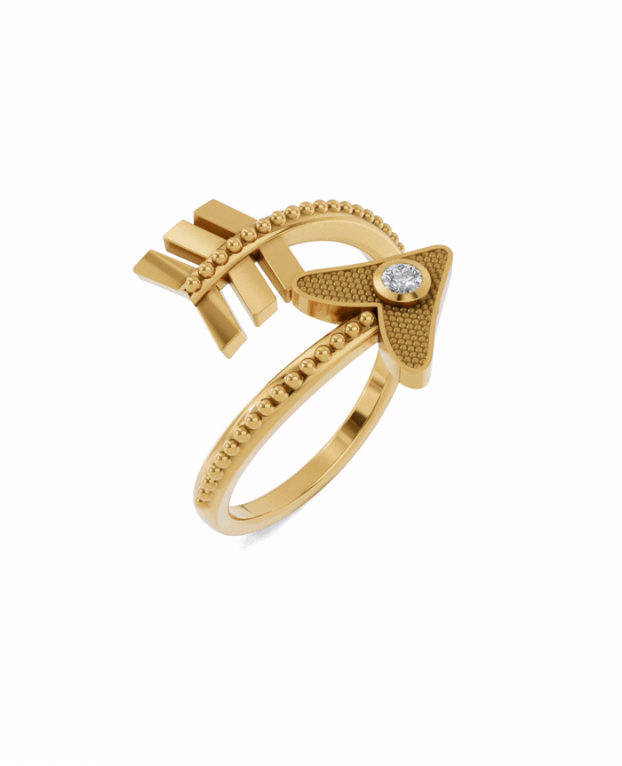 18K Vermeil Plated Sterling Silver