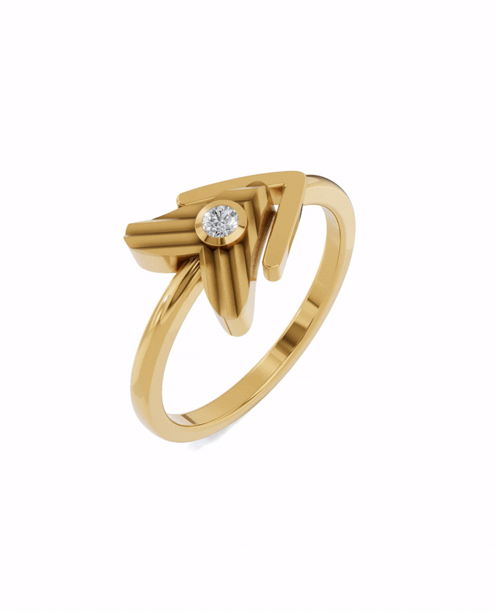 18K Vermeil Plated Sterling Silver