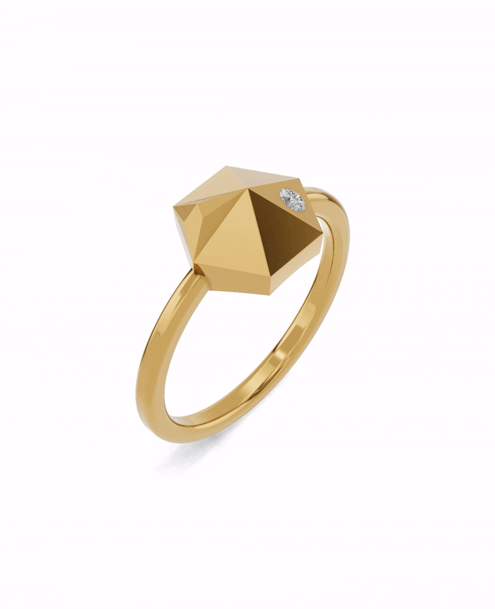 18K Vermeil Plated Sterling Silver
