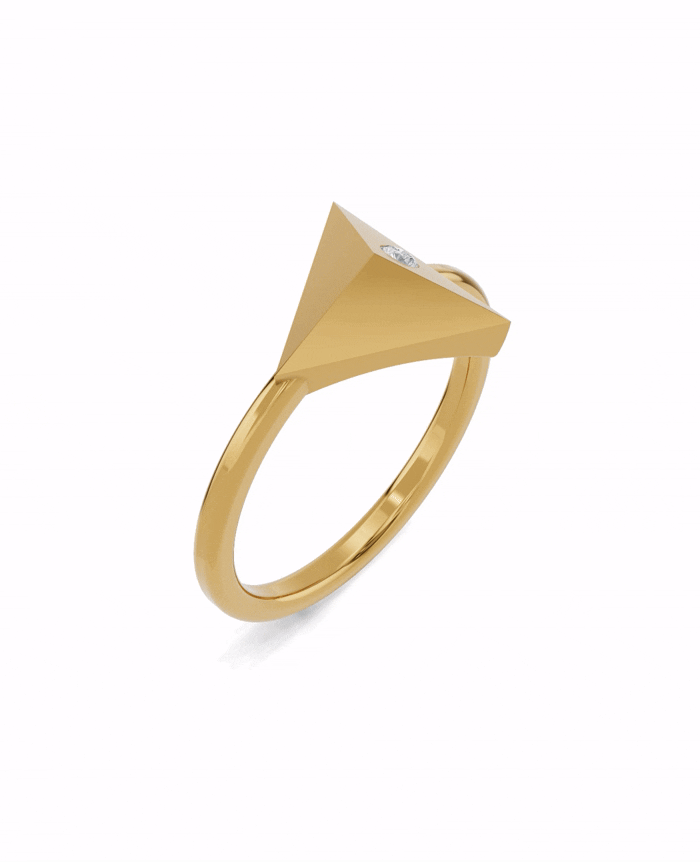 18K Vermeil Plated Sterling Silver