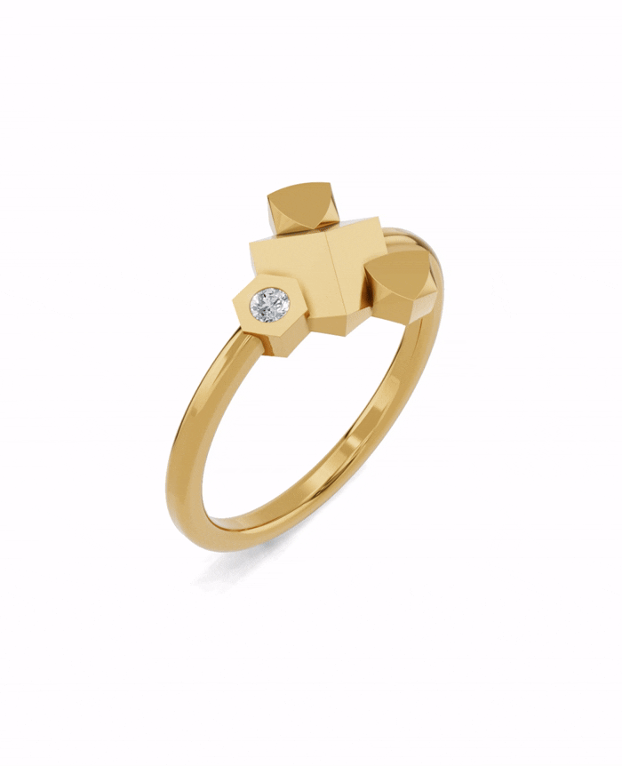 18K Vermeil Plated Sterling Silver
