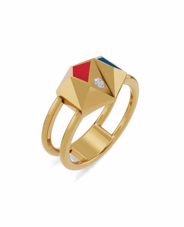 18K Vermeil Plated Sterling Silver