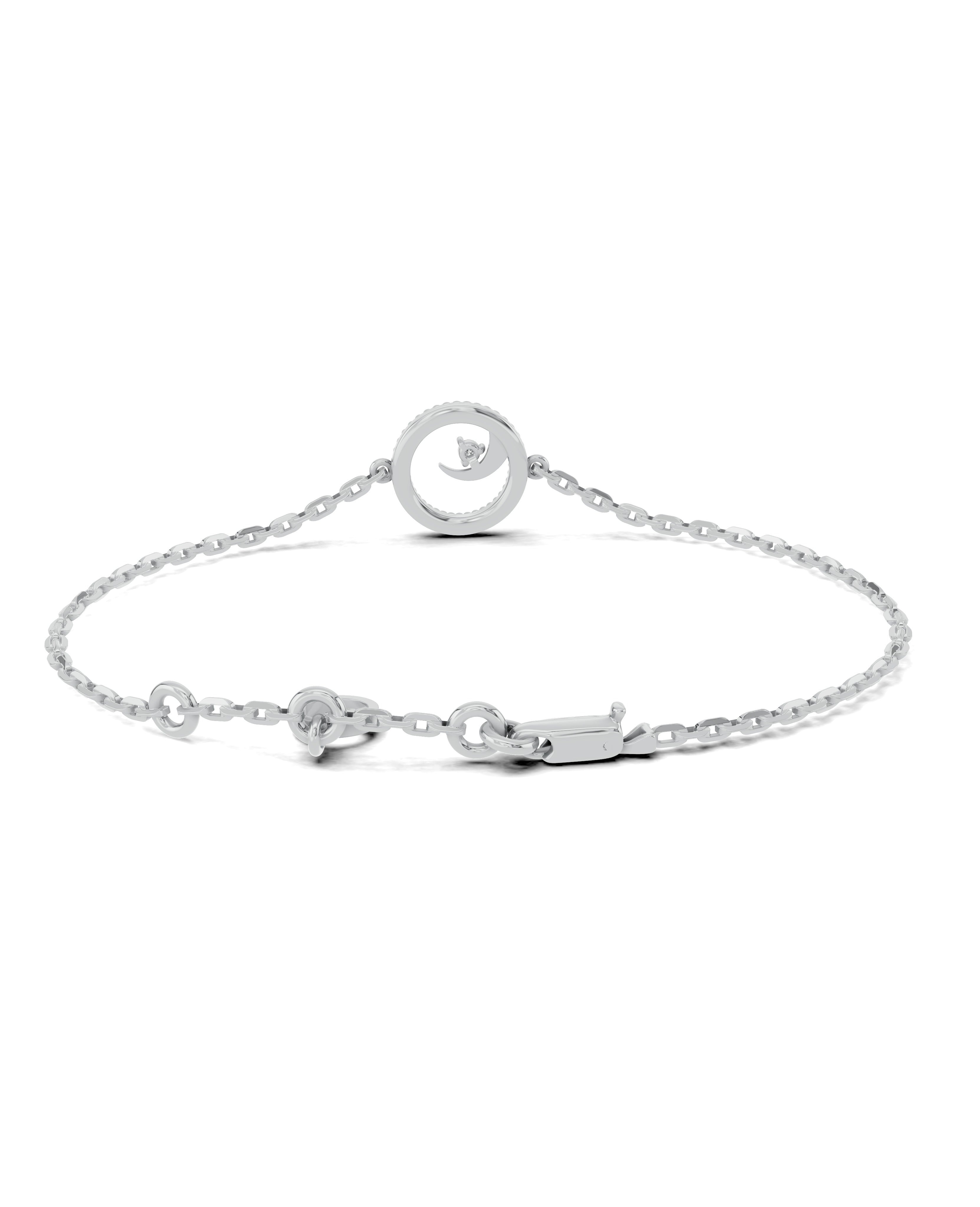 Platinized Sterling Silver