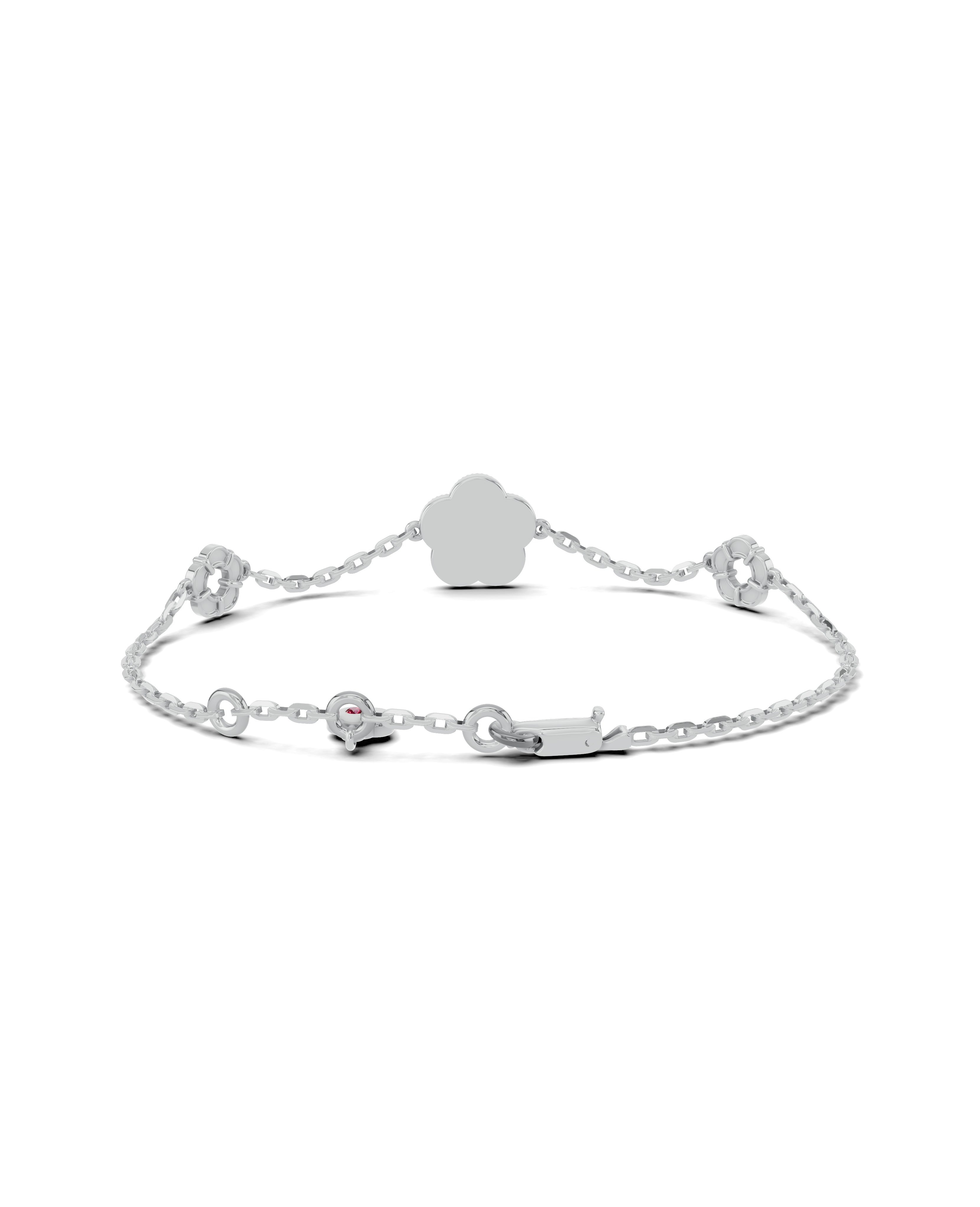 Platinized Sterling Silver