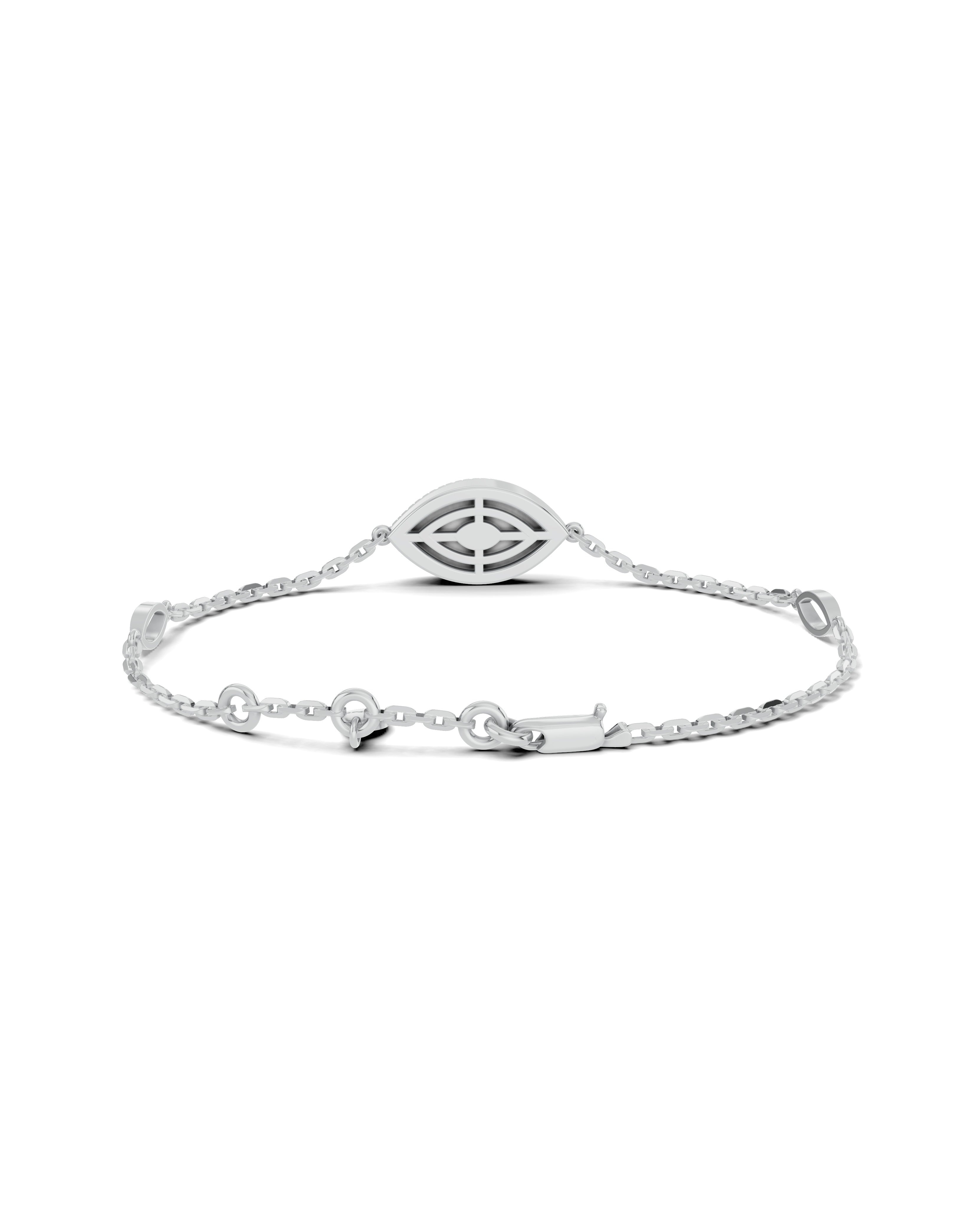 Platinized Sterling Silver