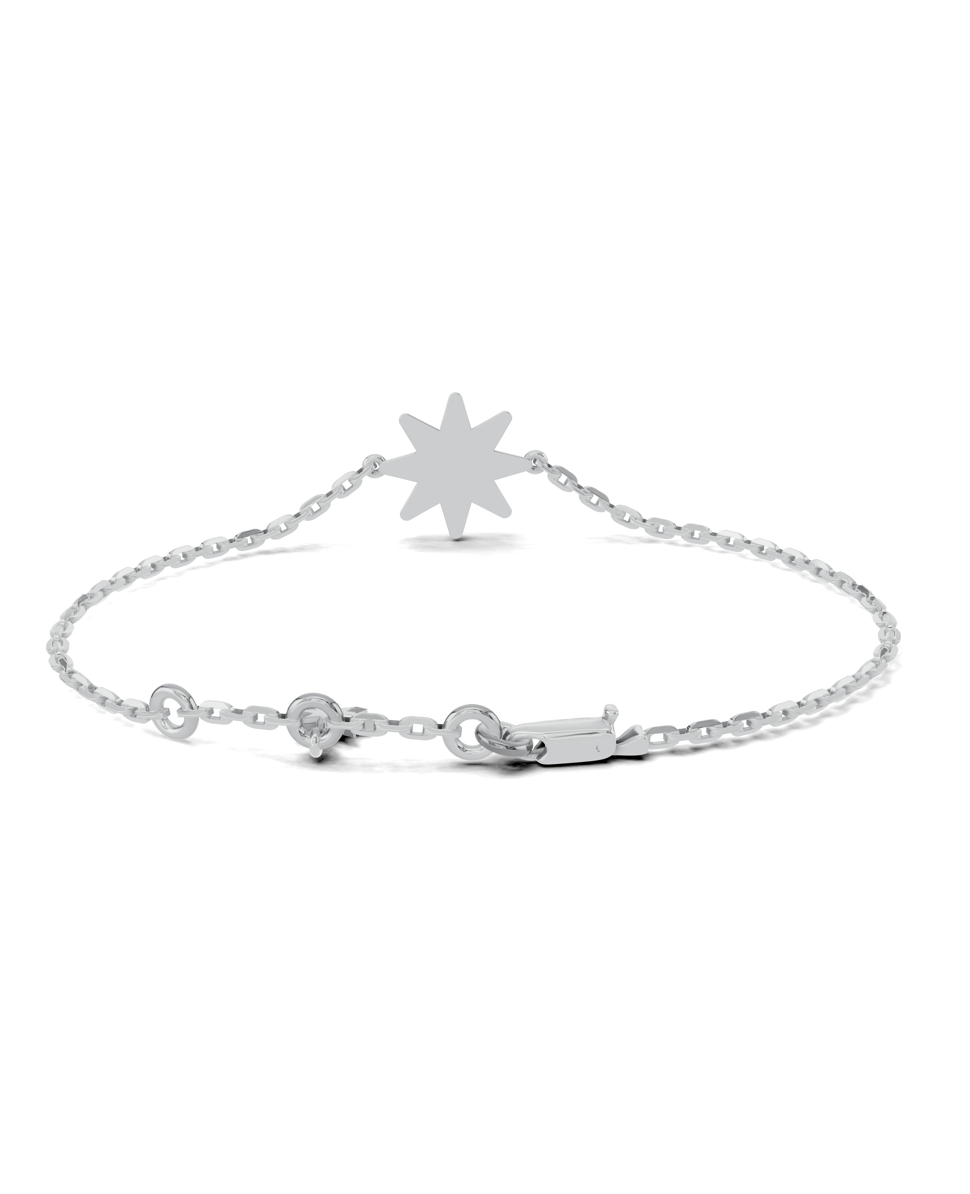 Platinized Sterling Silver