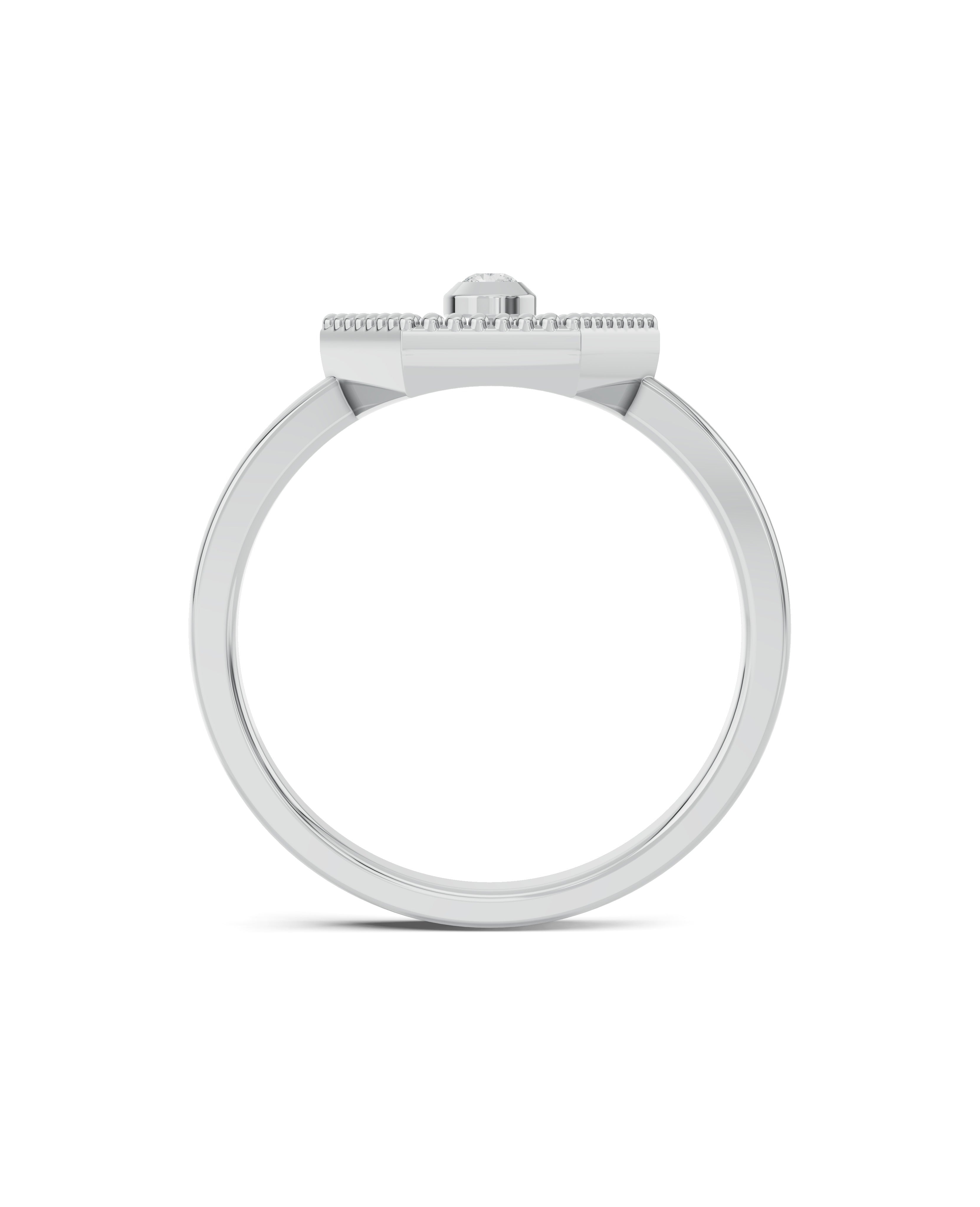 Platinized Sterling Silver