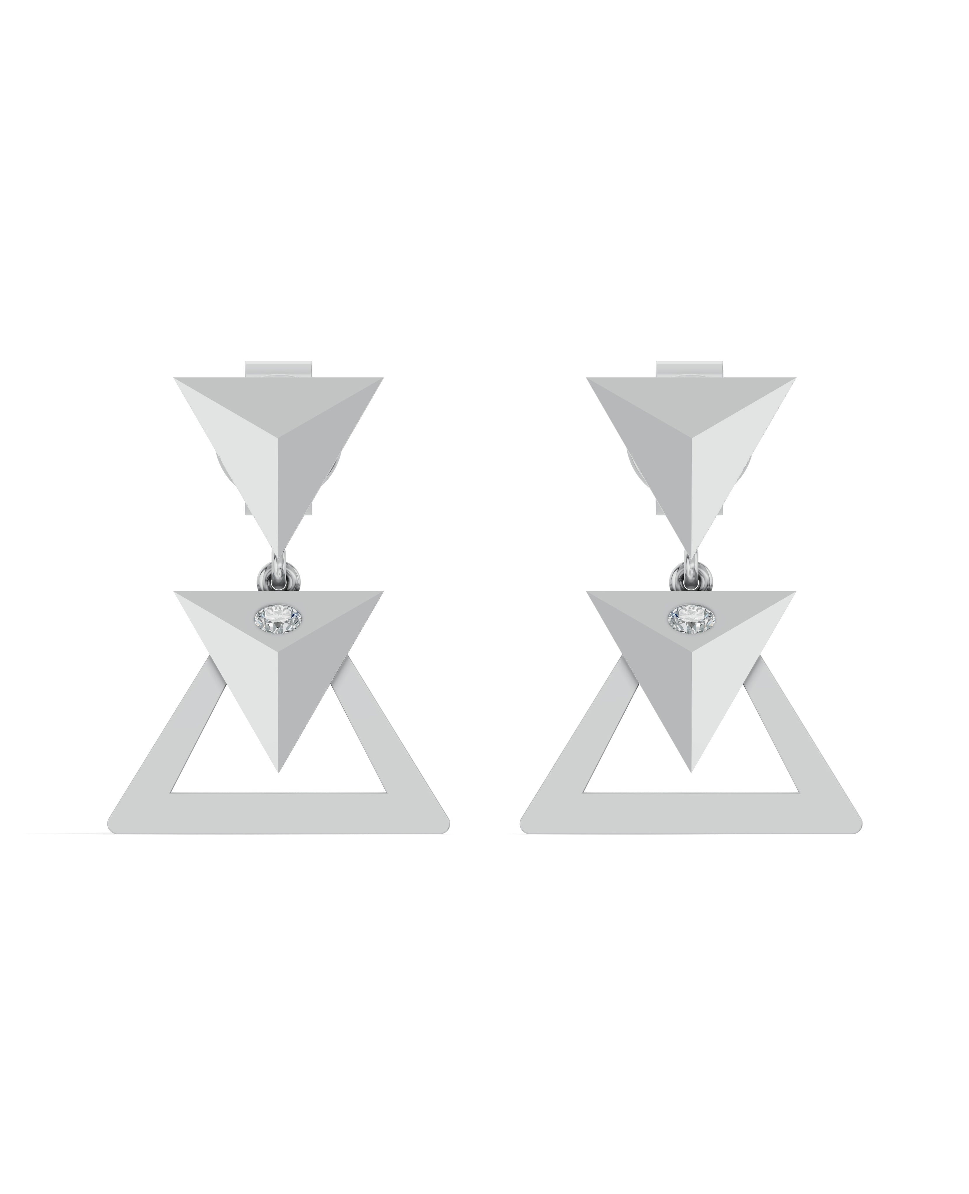 Platinized Sterling Silver