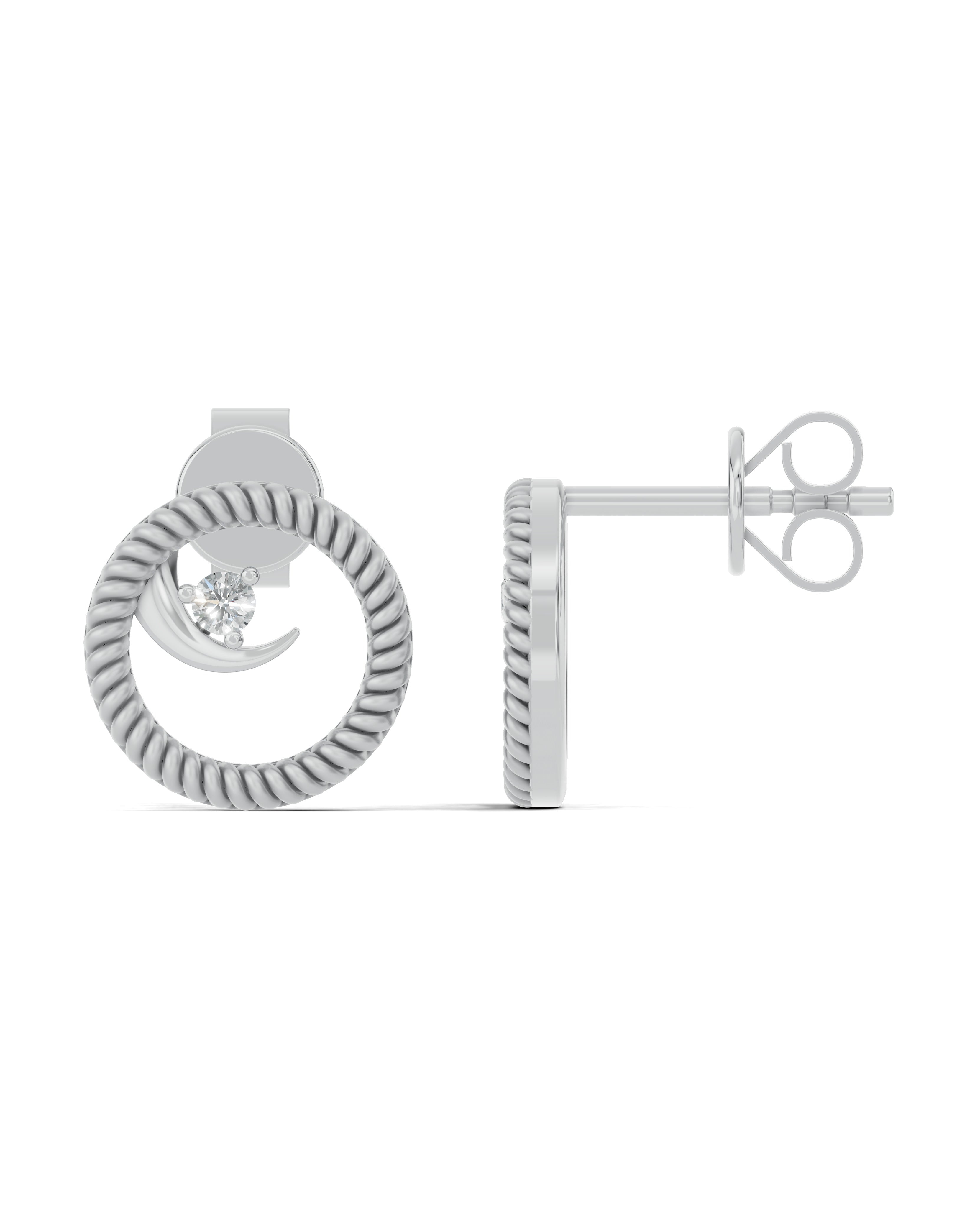 Platinized Sterling Silver