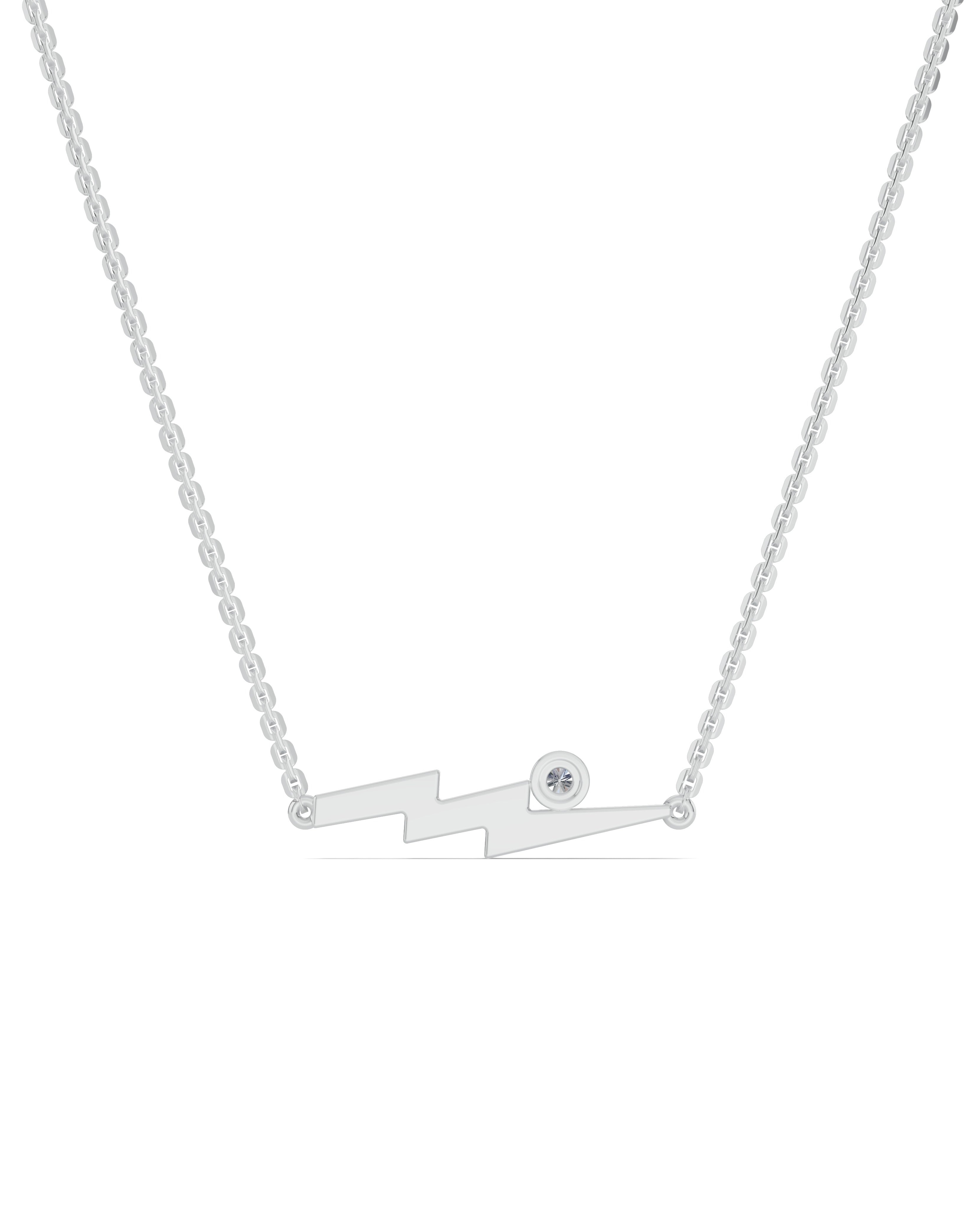 Platinized Sterling Silver