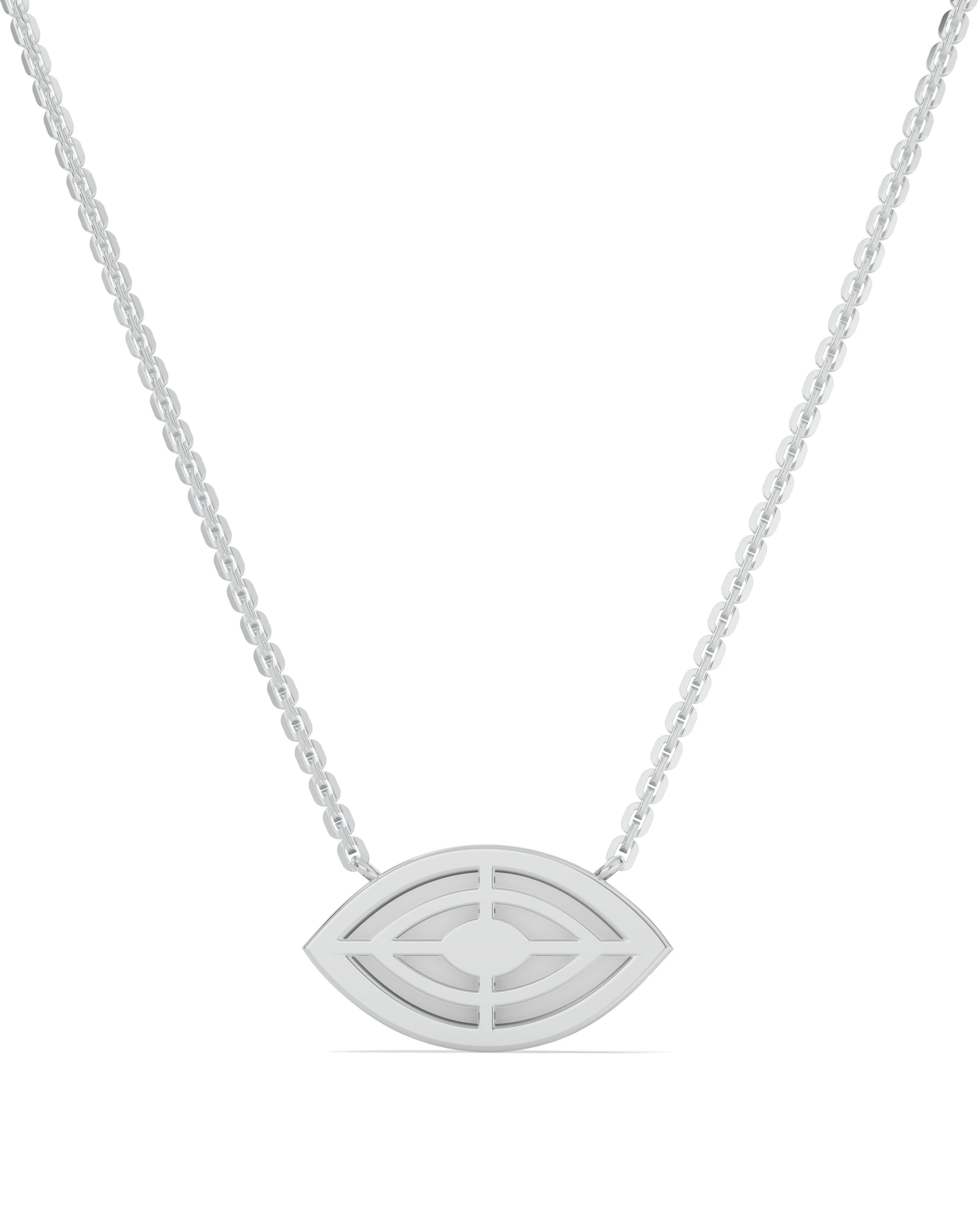 Platinized Sterling Silver