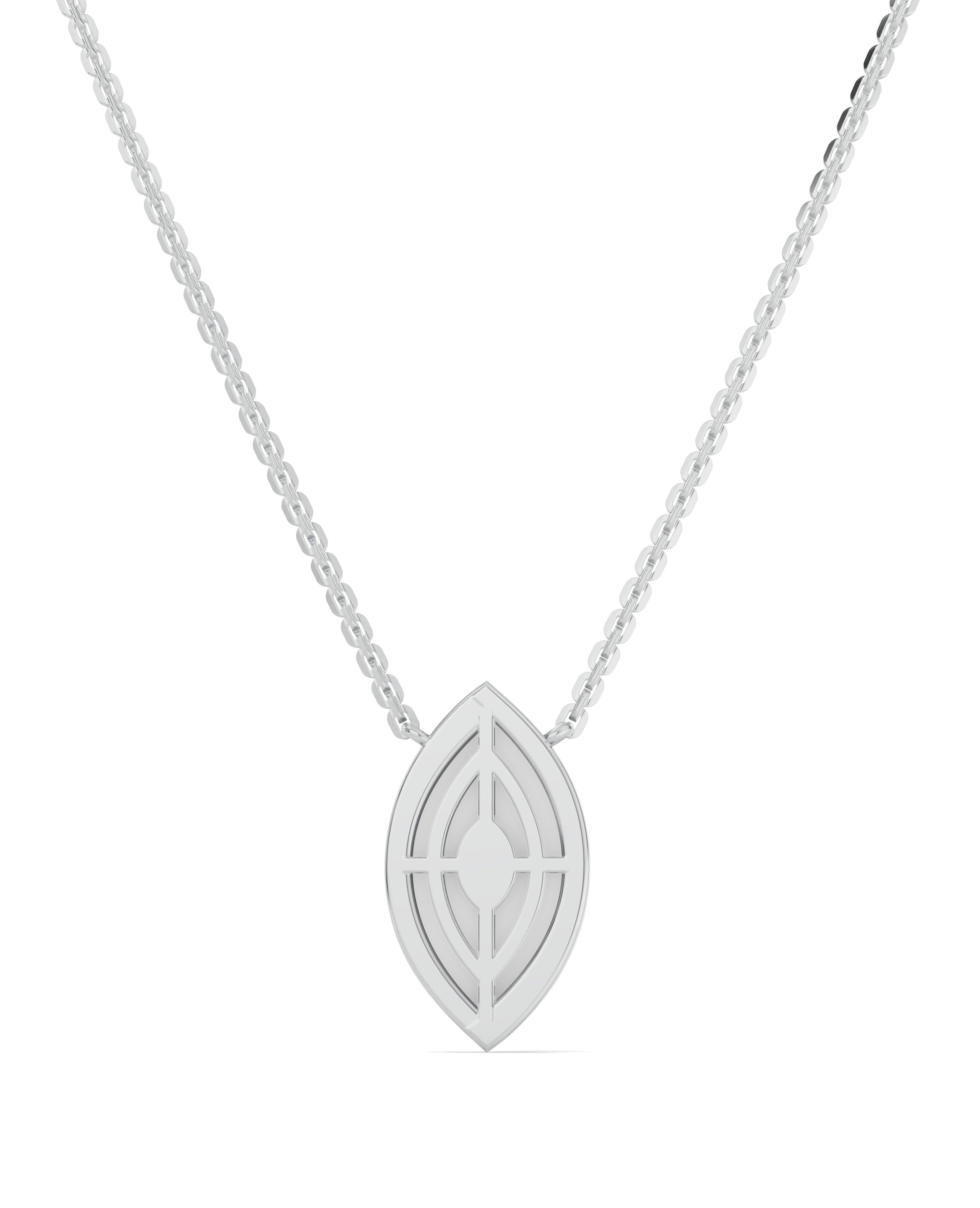 Platinized Sterling Silver