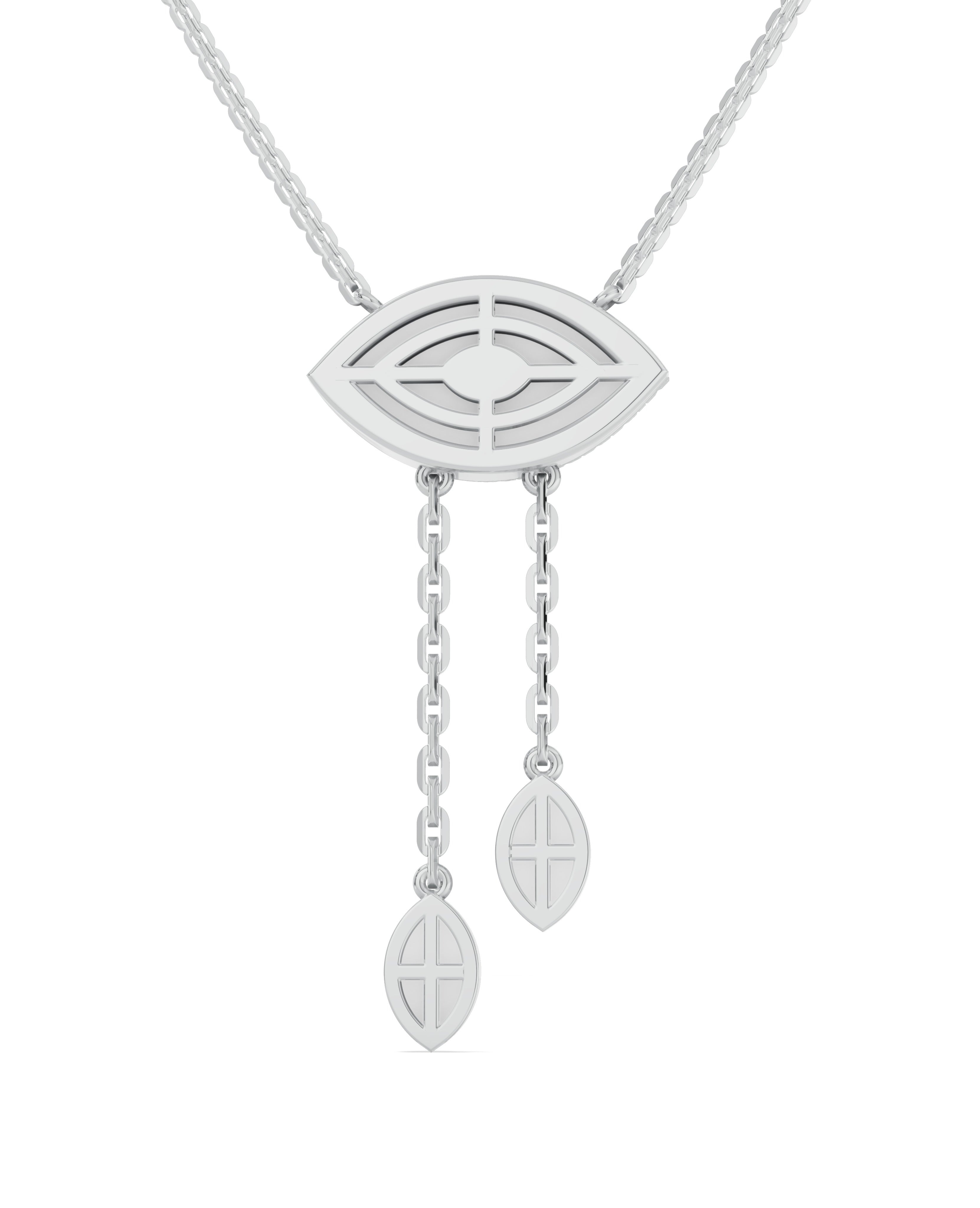 Platinized Sterling Silver