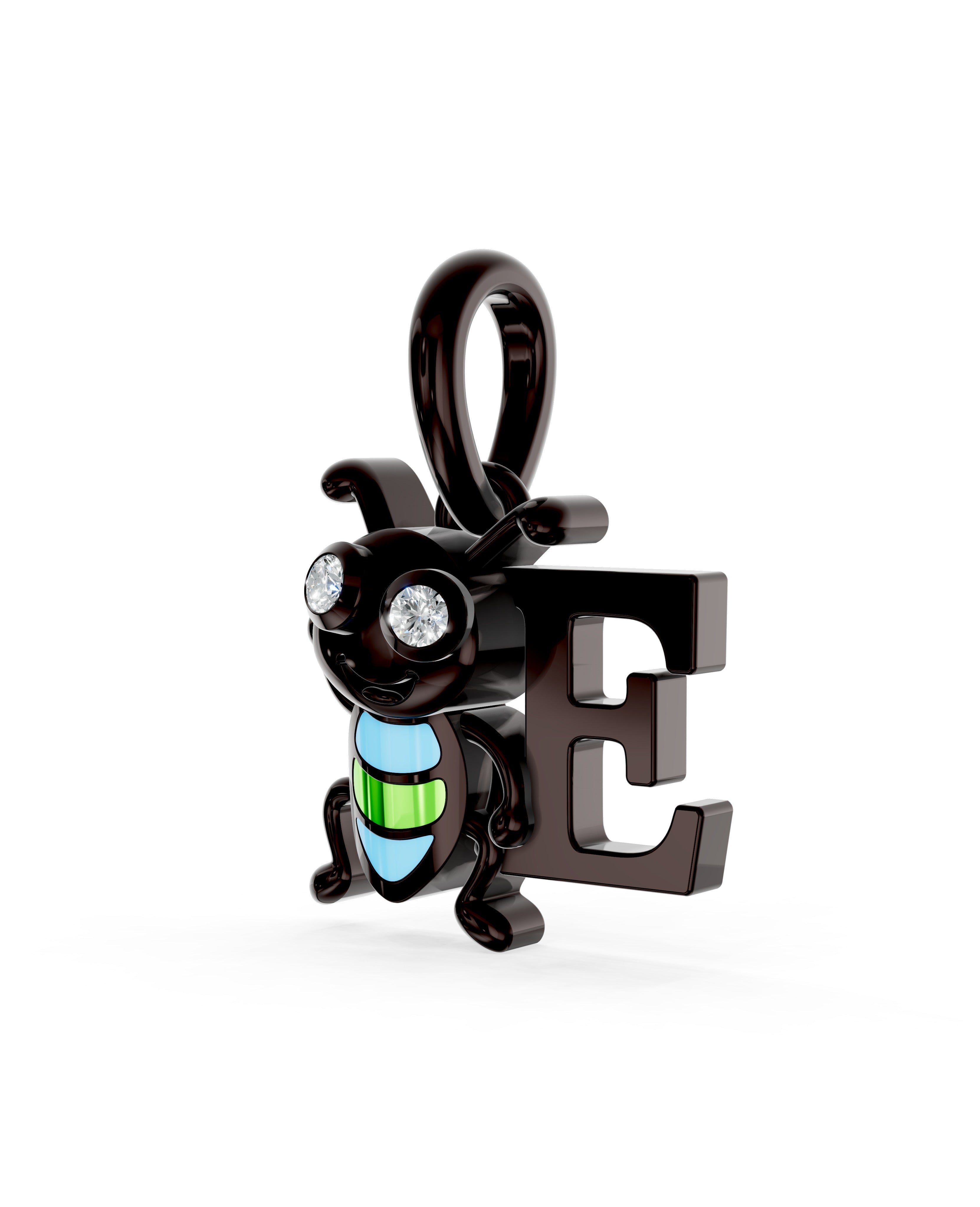 Ruthenium Plated Sterling Silver