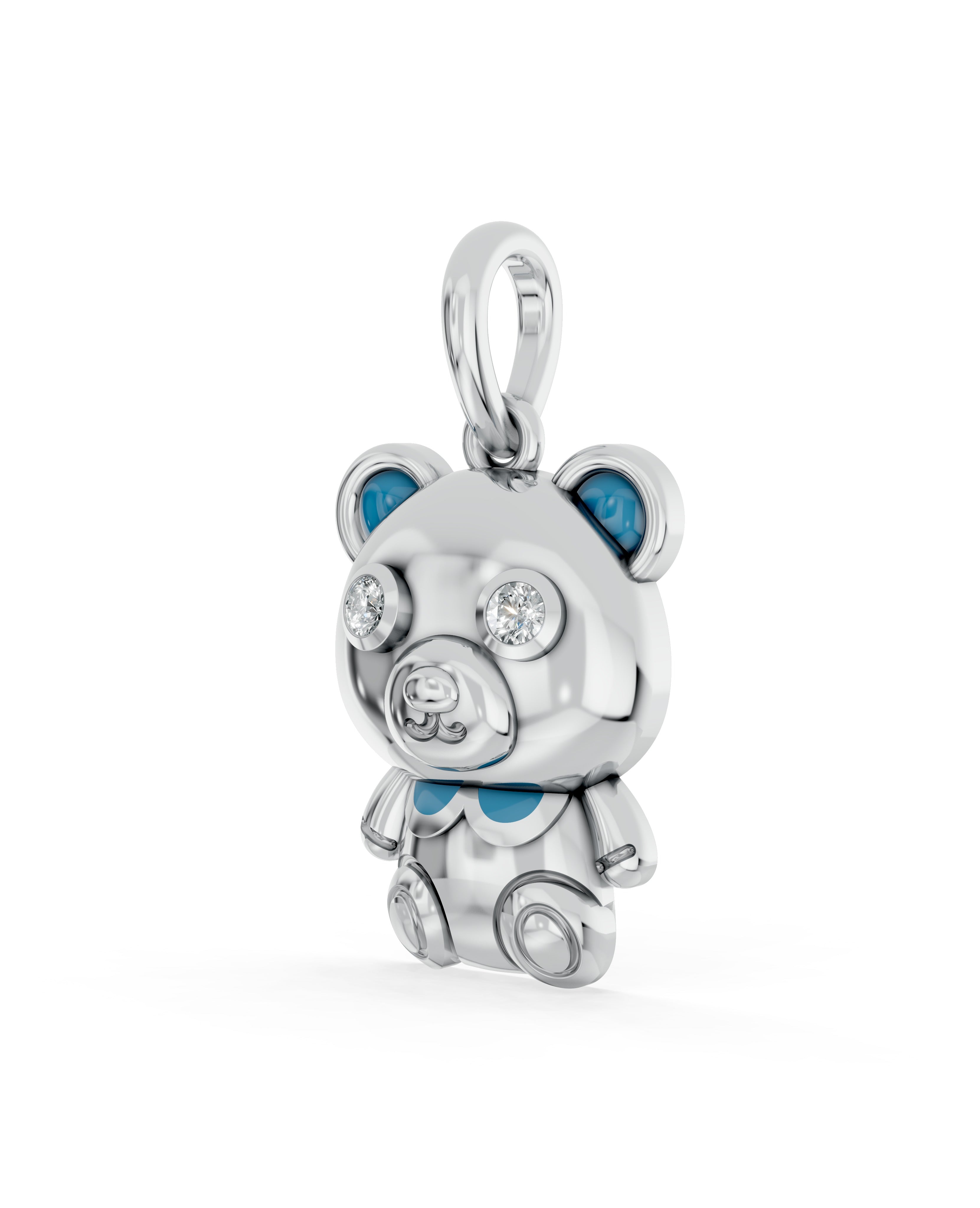 Platinized Sterling Silver