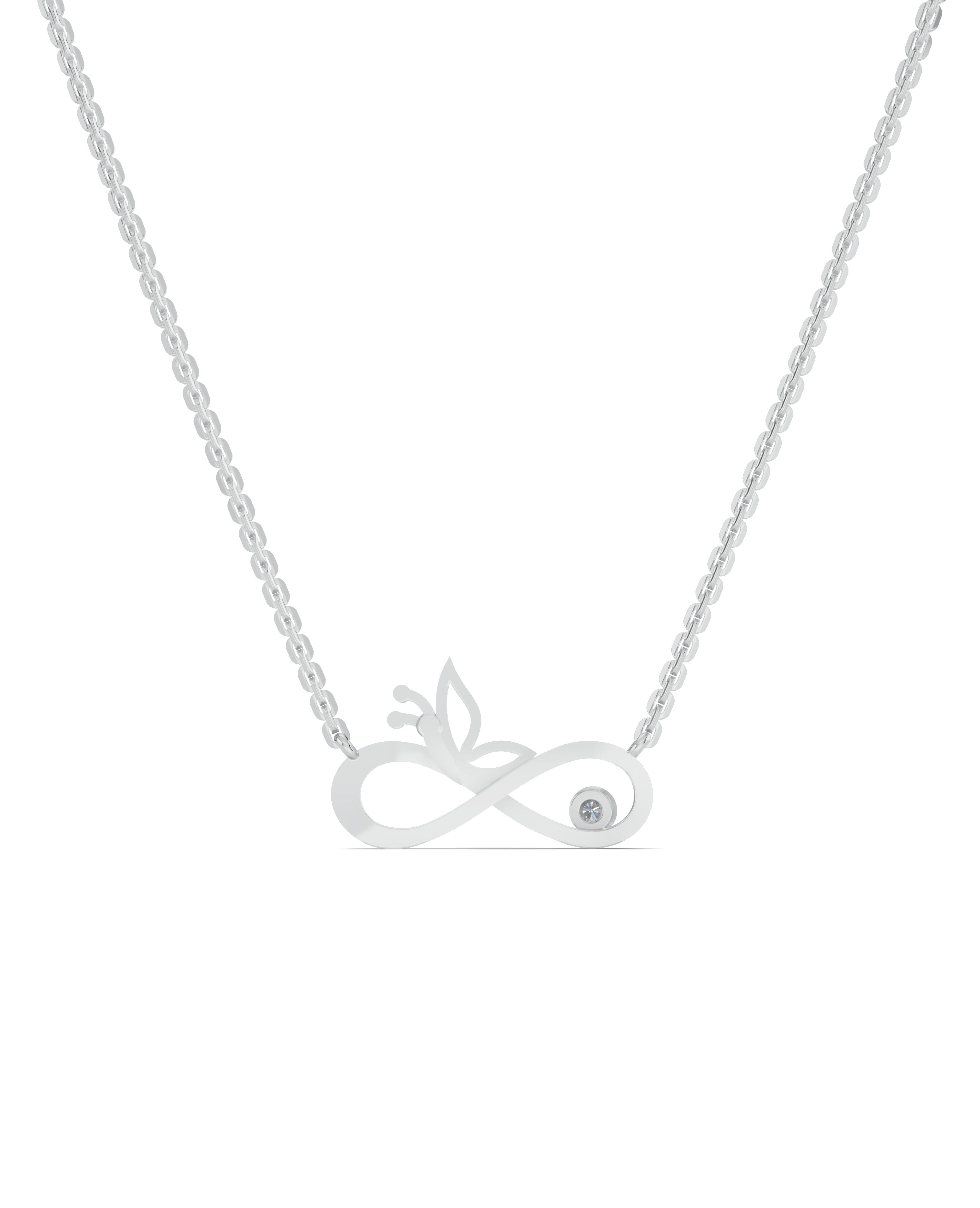 Platinized Sterling Silver