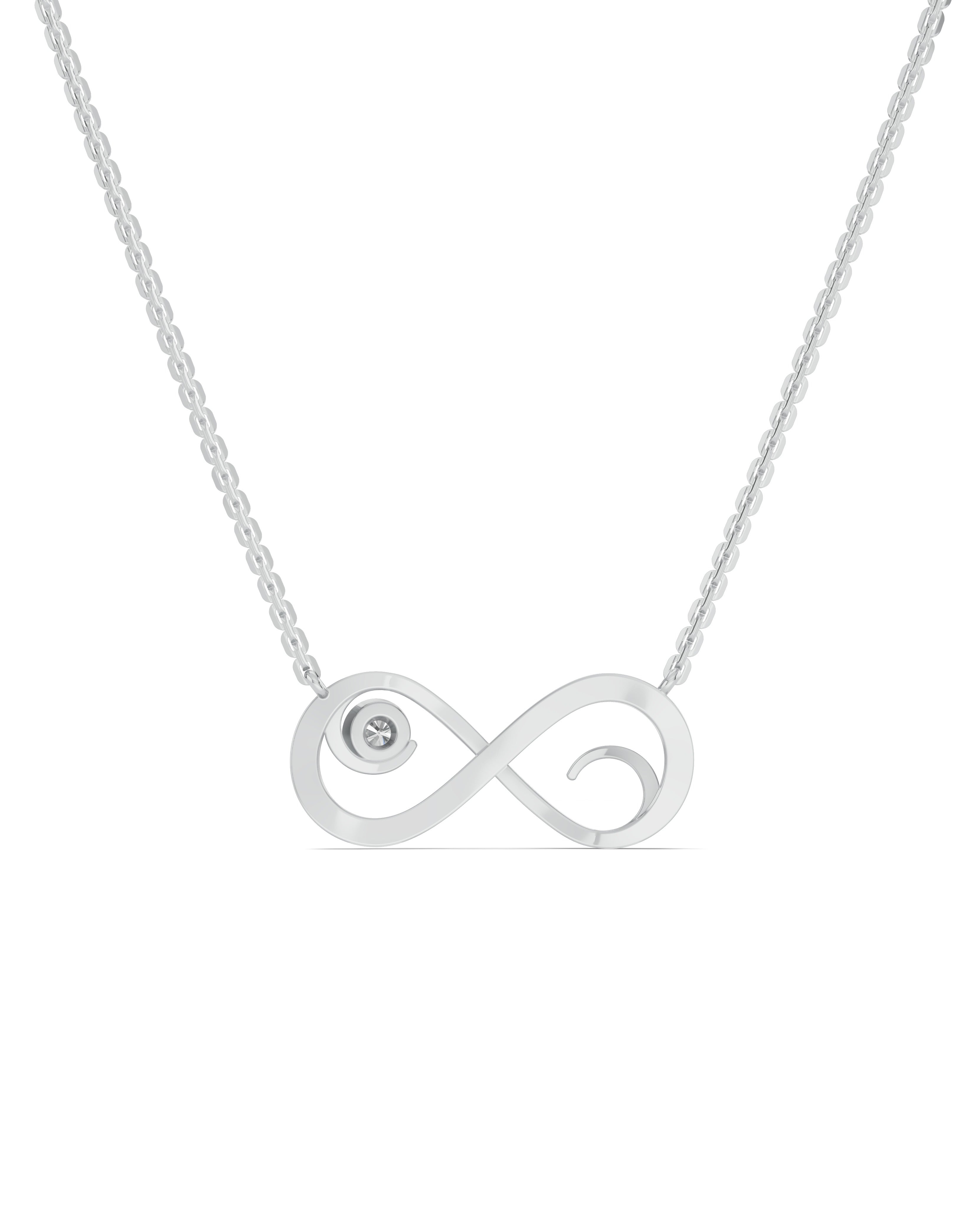 Platinized Sterling Silver