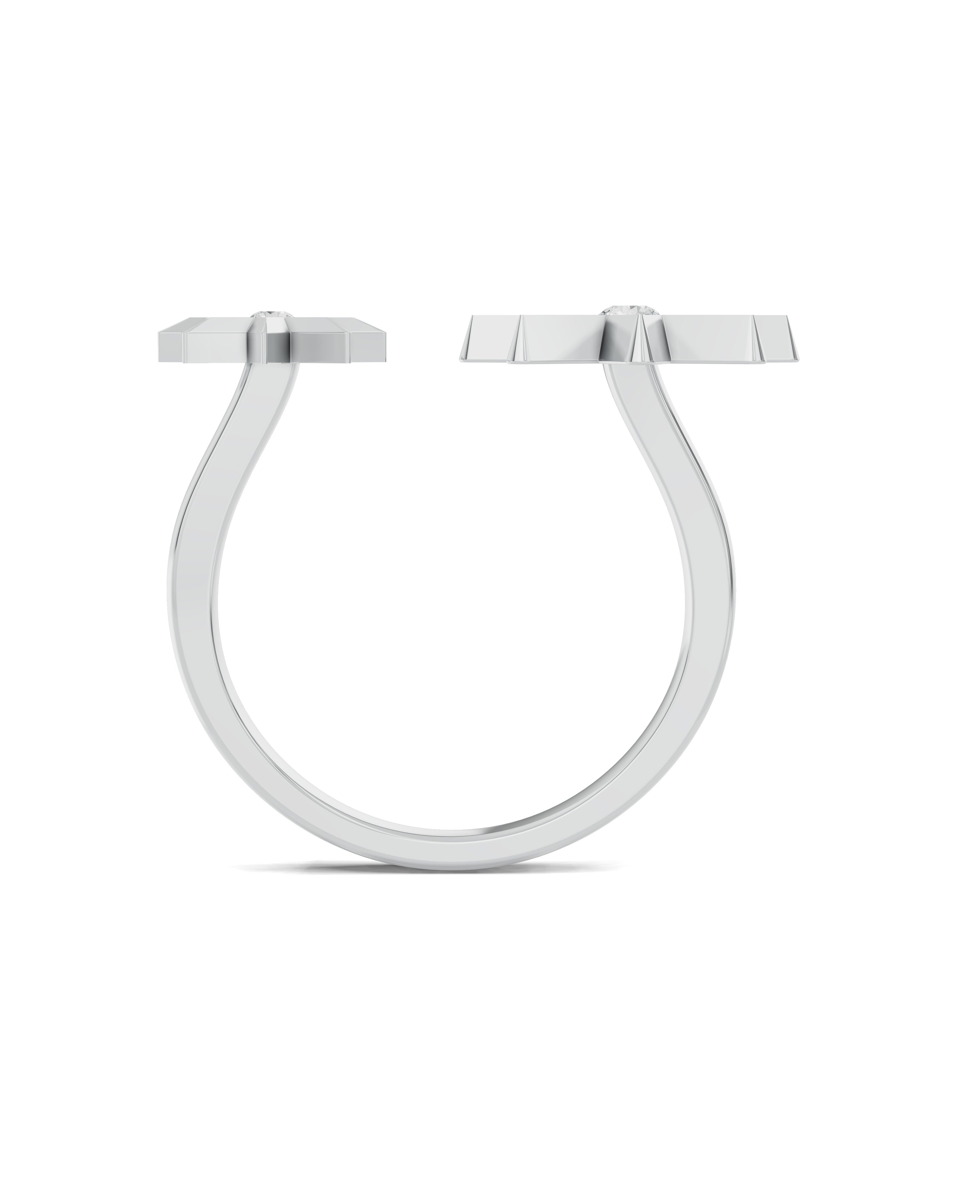 Platinized Sterling Silver