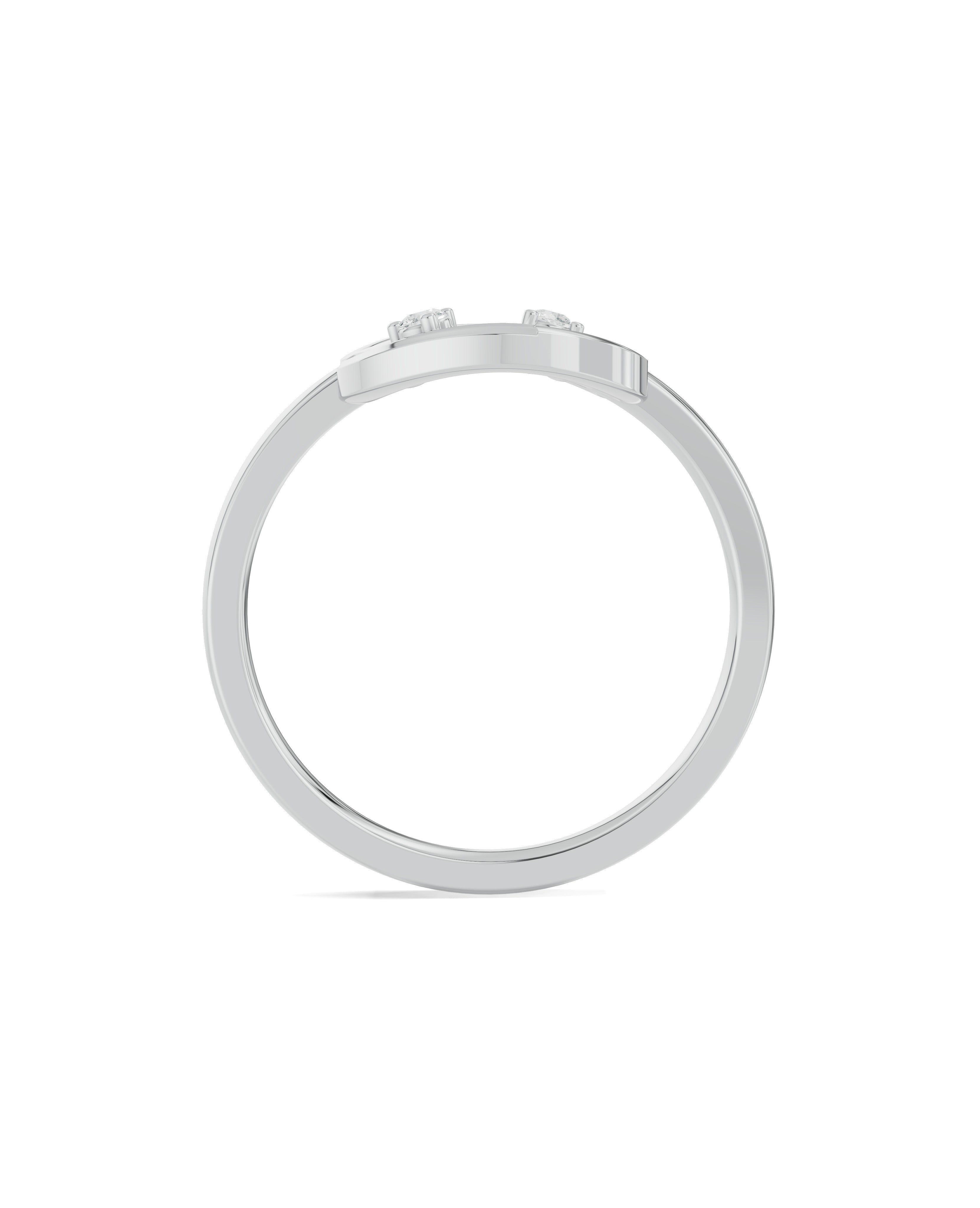 Platinized Sterling Silver