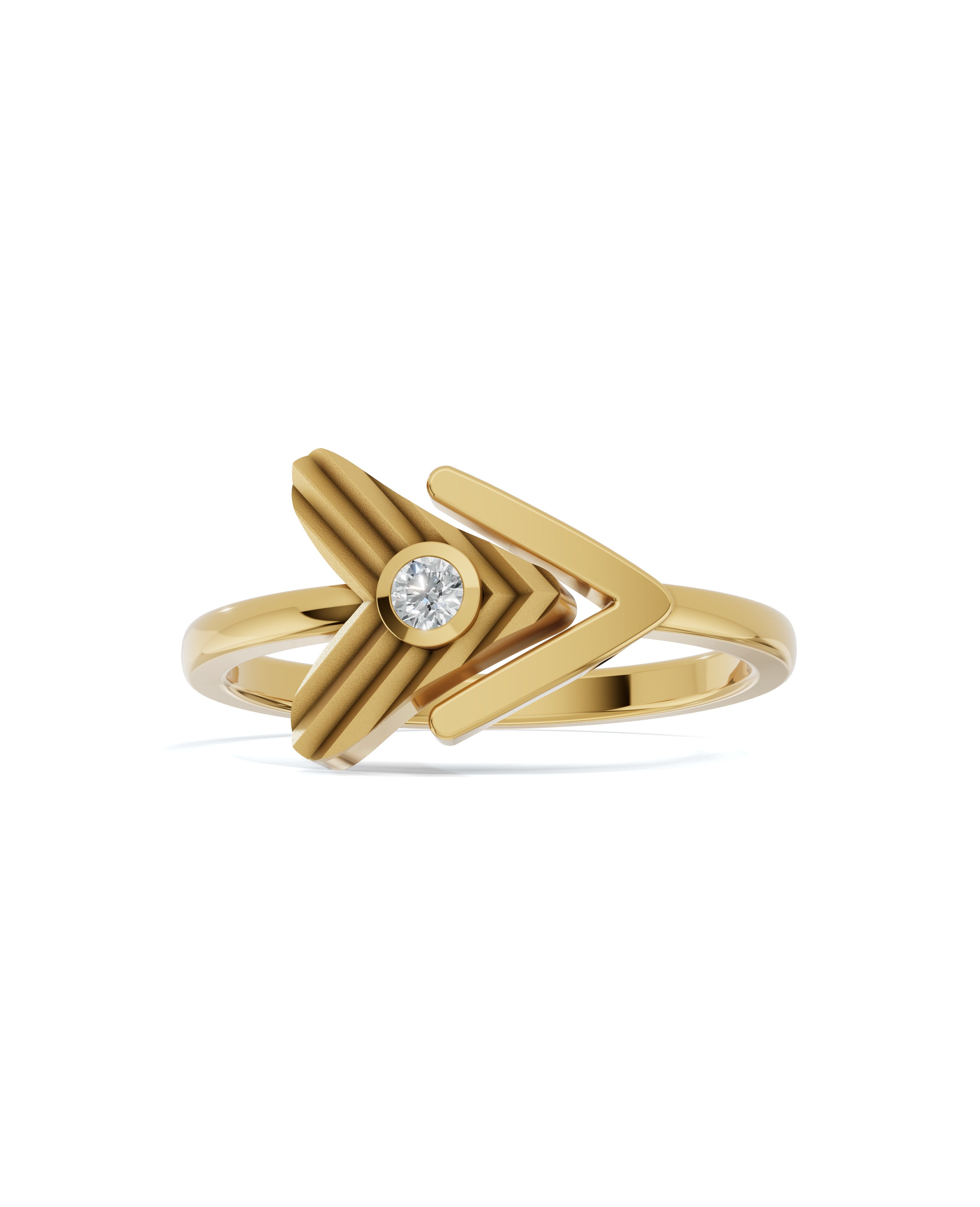 18K Vermeil Plated Sterling Silver