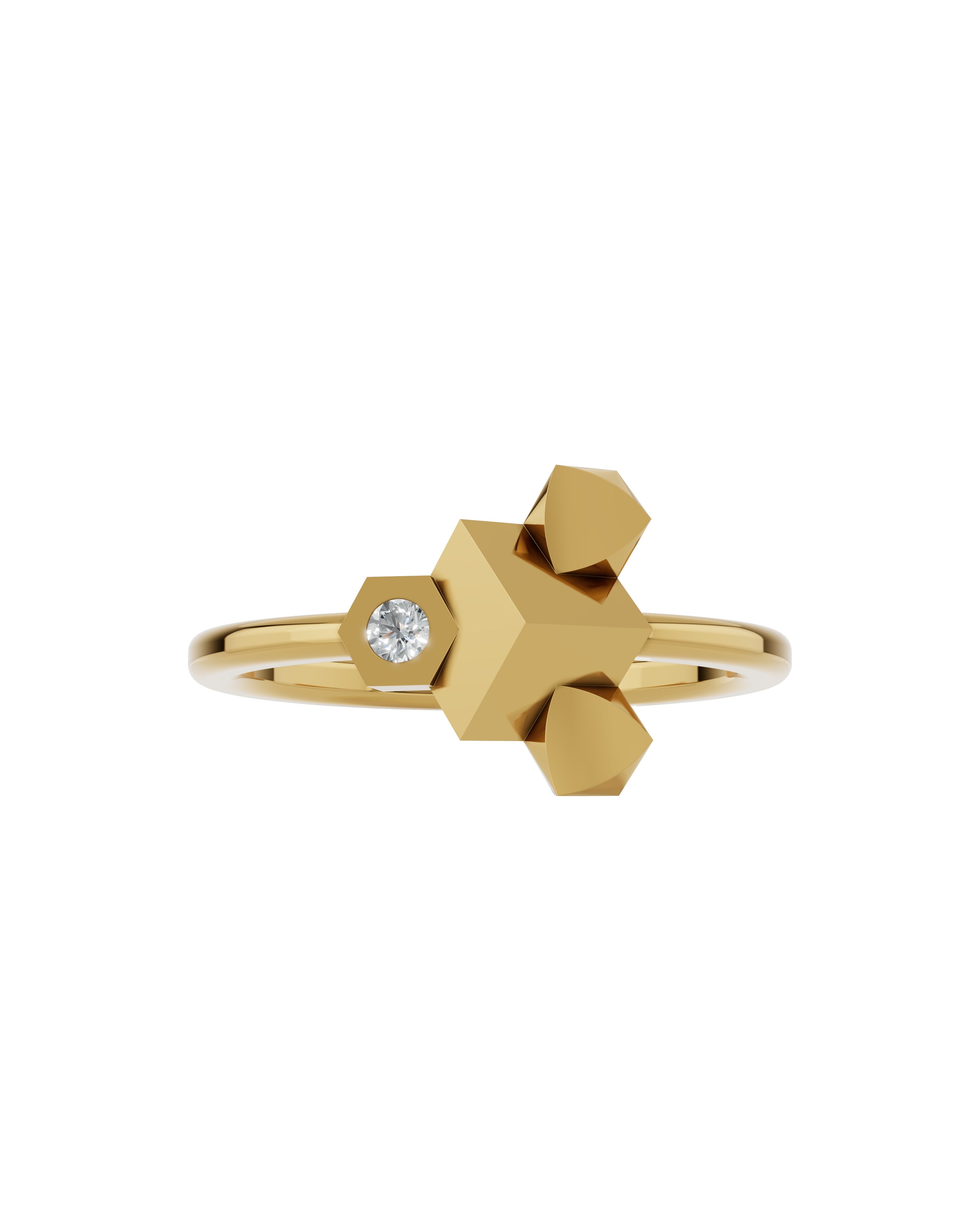 18K Vermeil Plated Sterling Silver