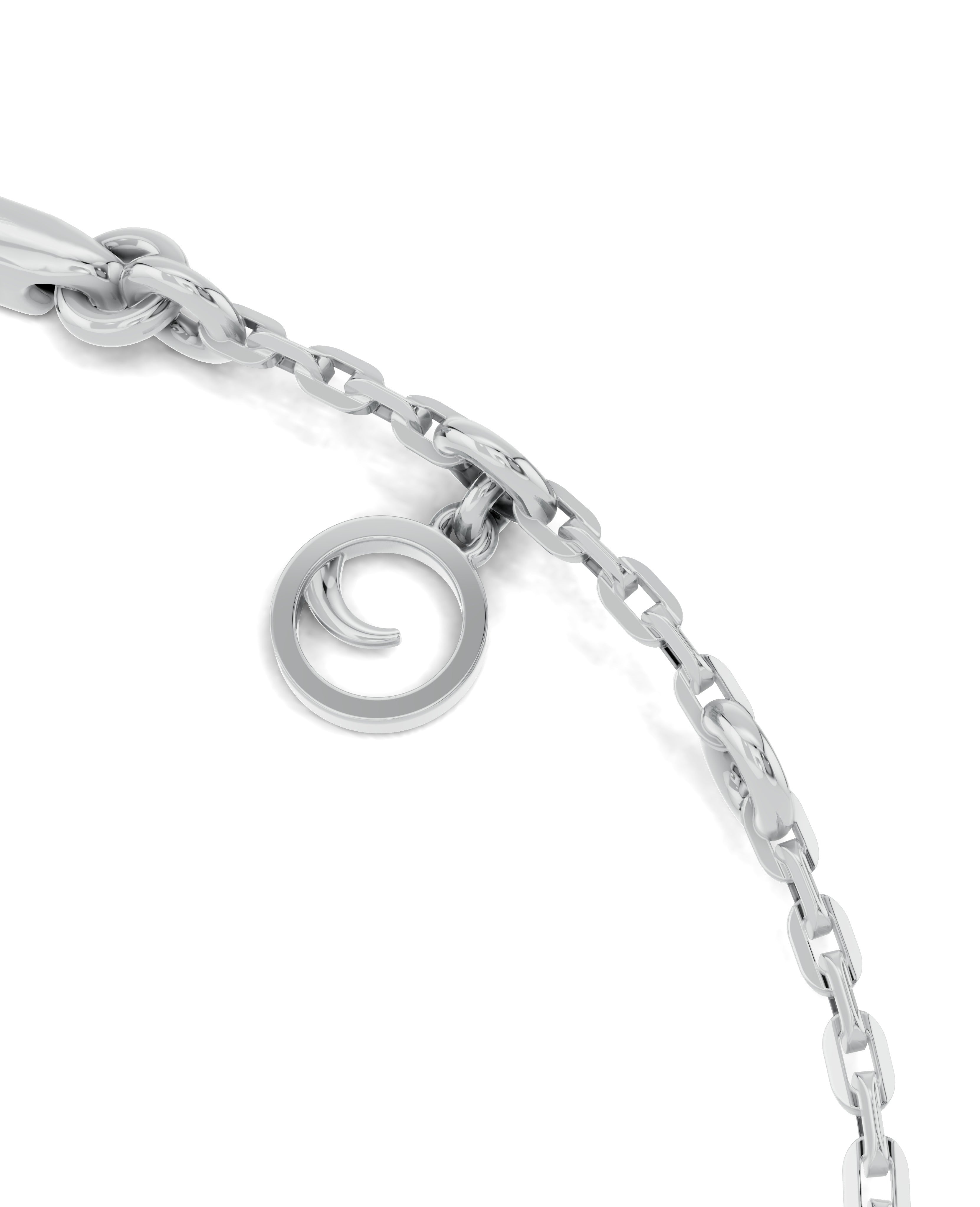 Platinized Sterling Silver