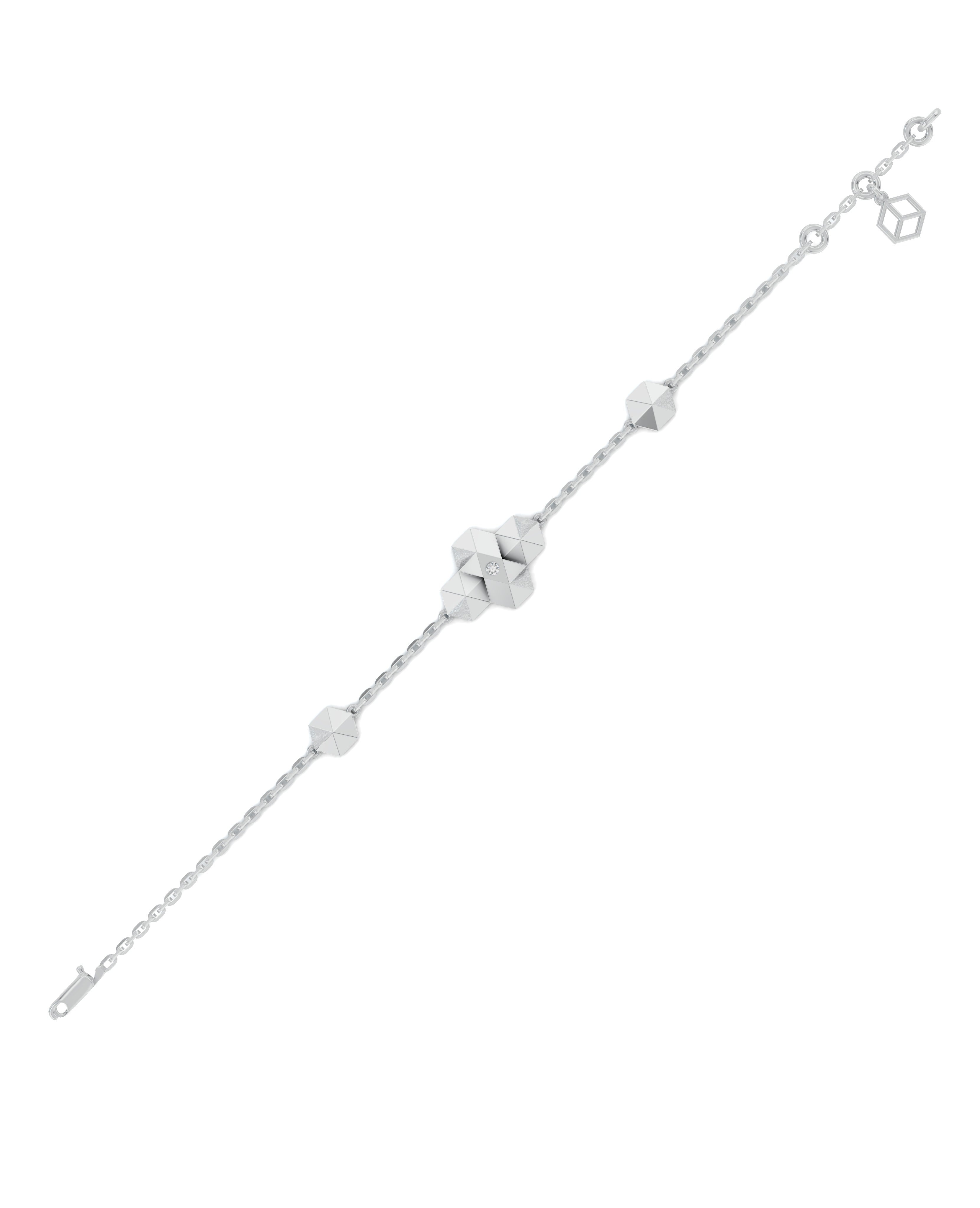 Platinized Sterling Silver