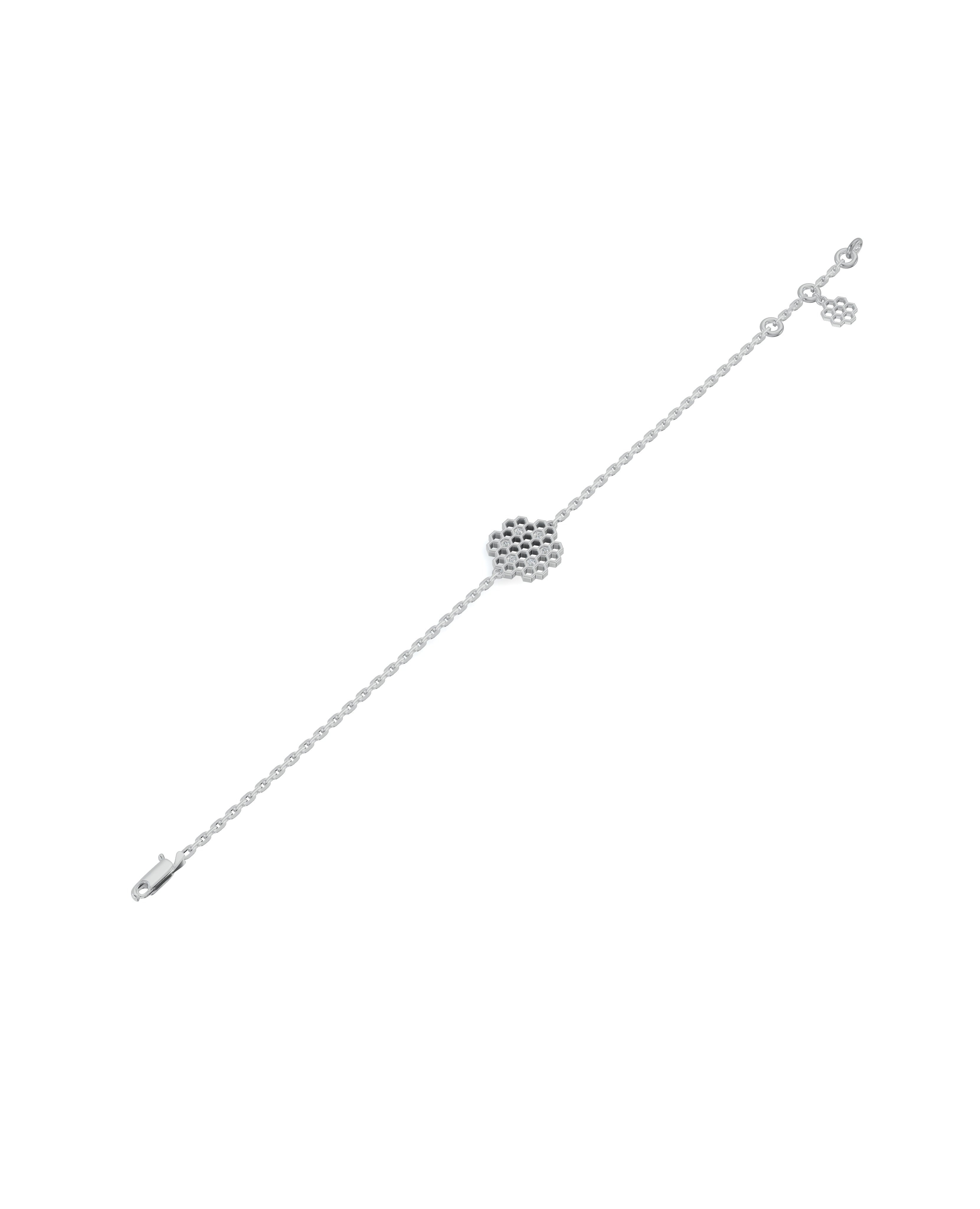 Platinized Sterling Silver