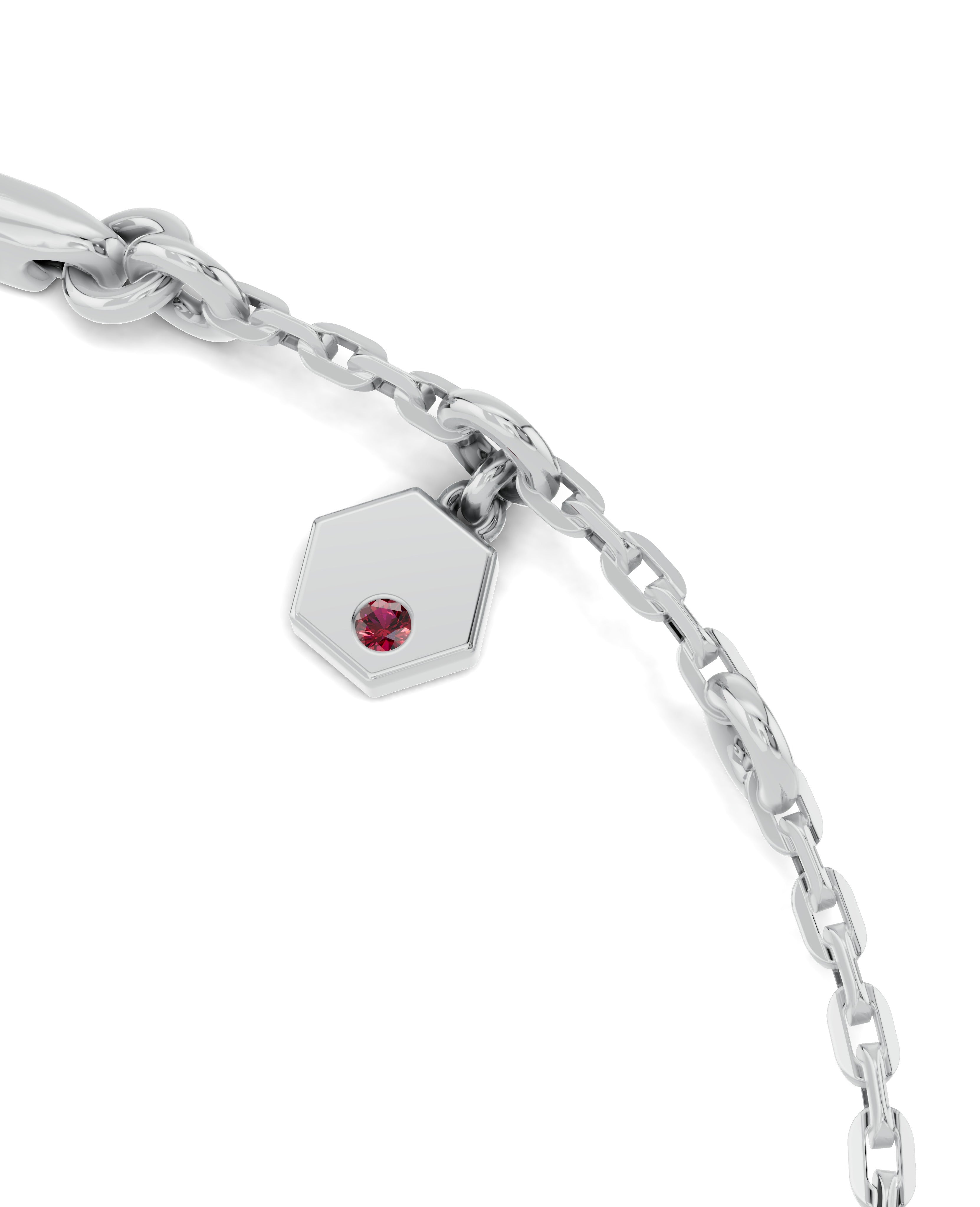 Platinized Sterling Silver