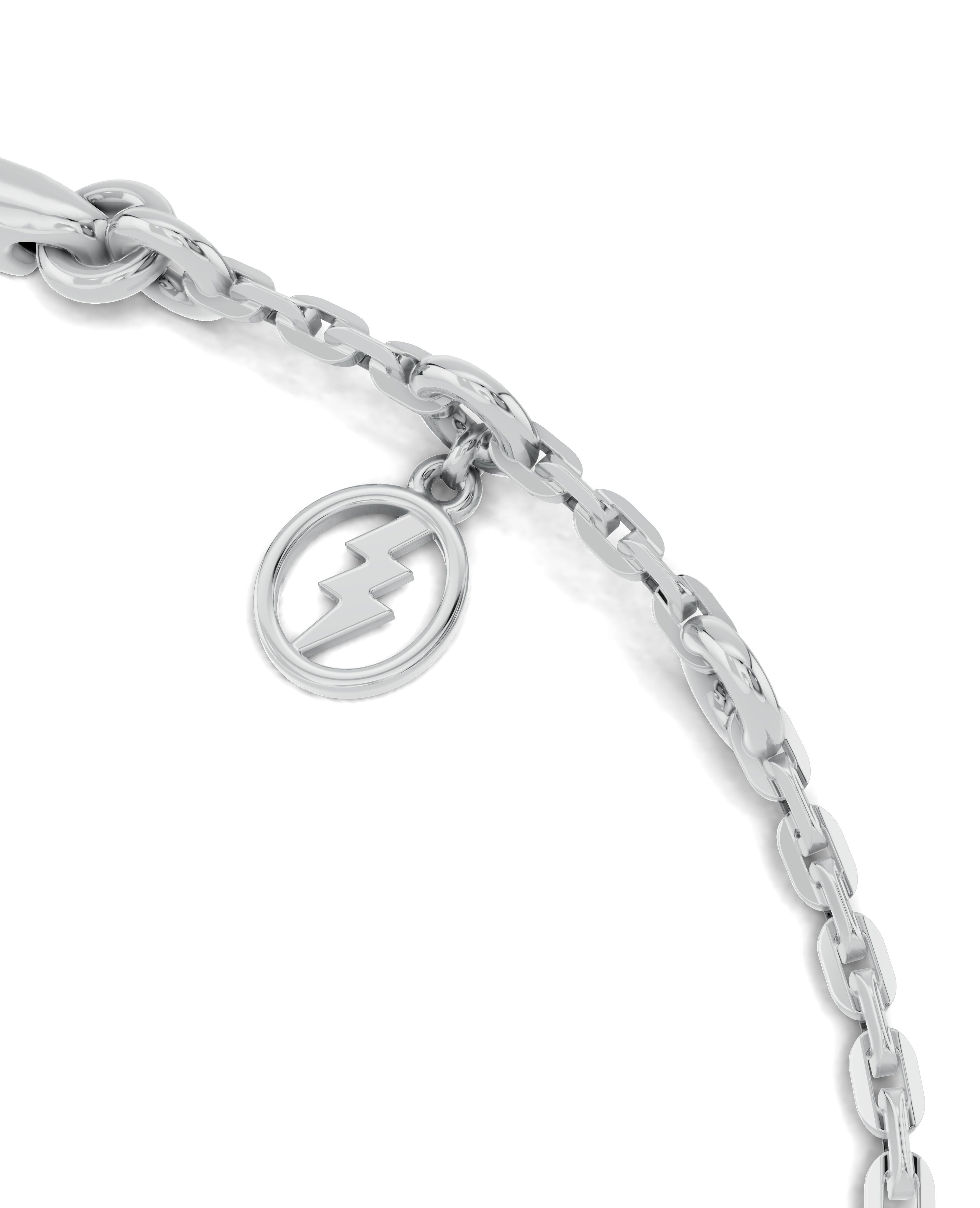 Platinized Sterling Silver