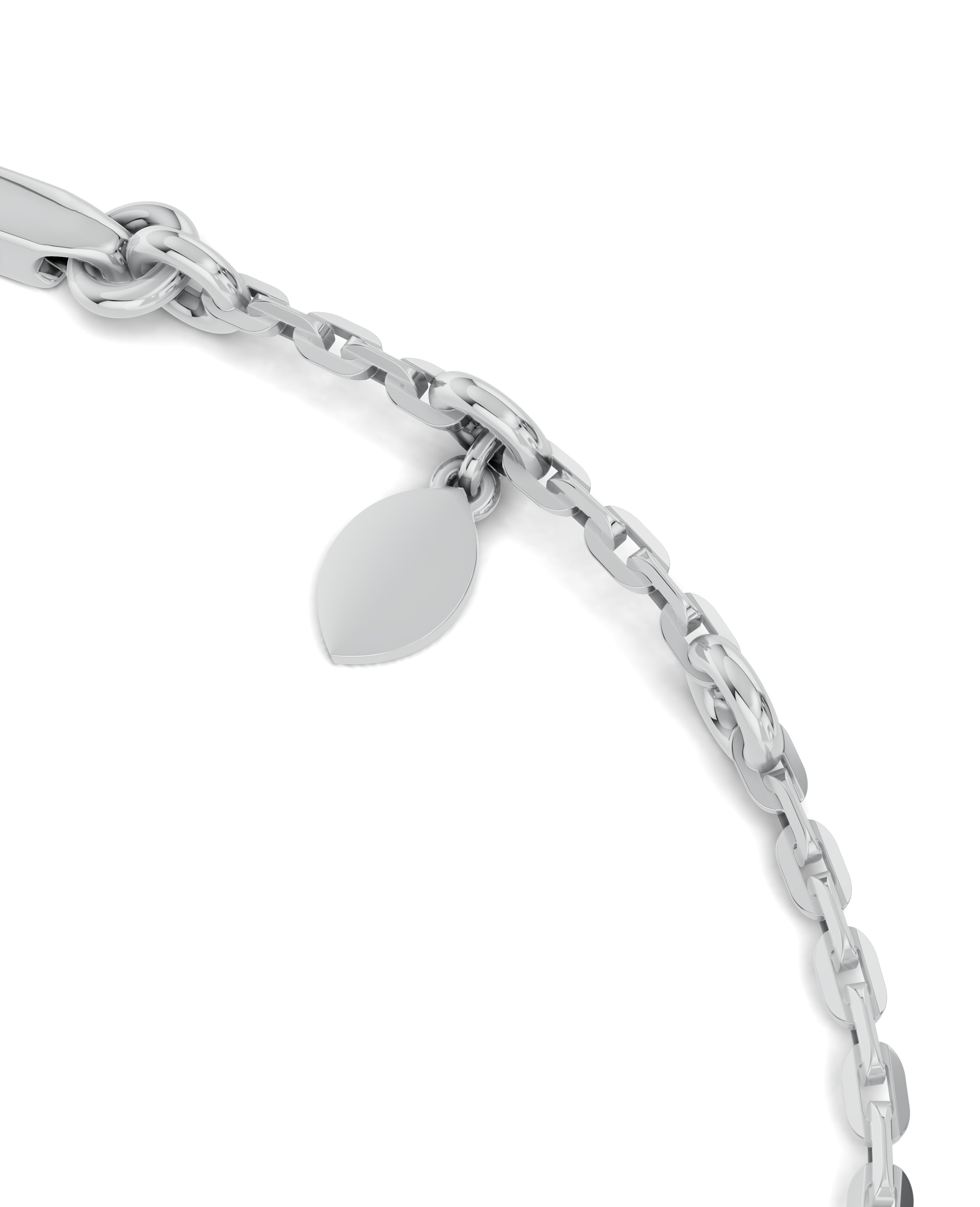 Platinized Sterling Silver