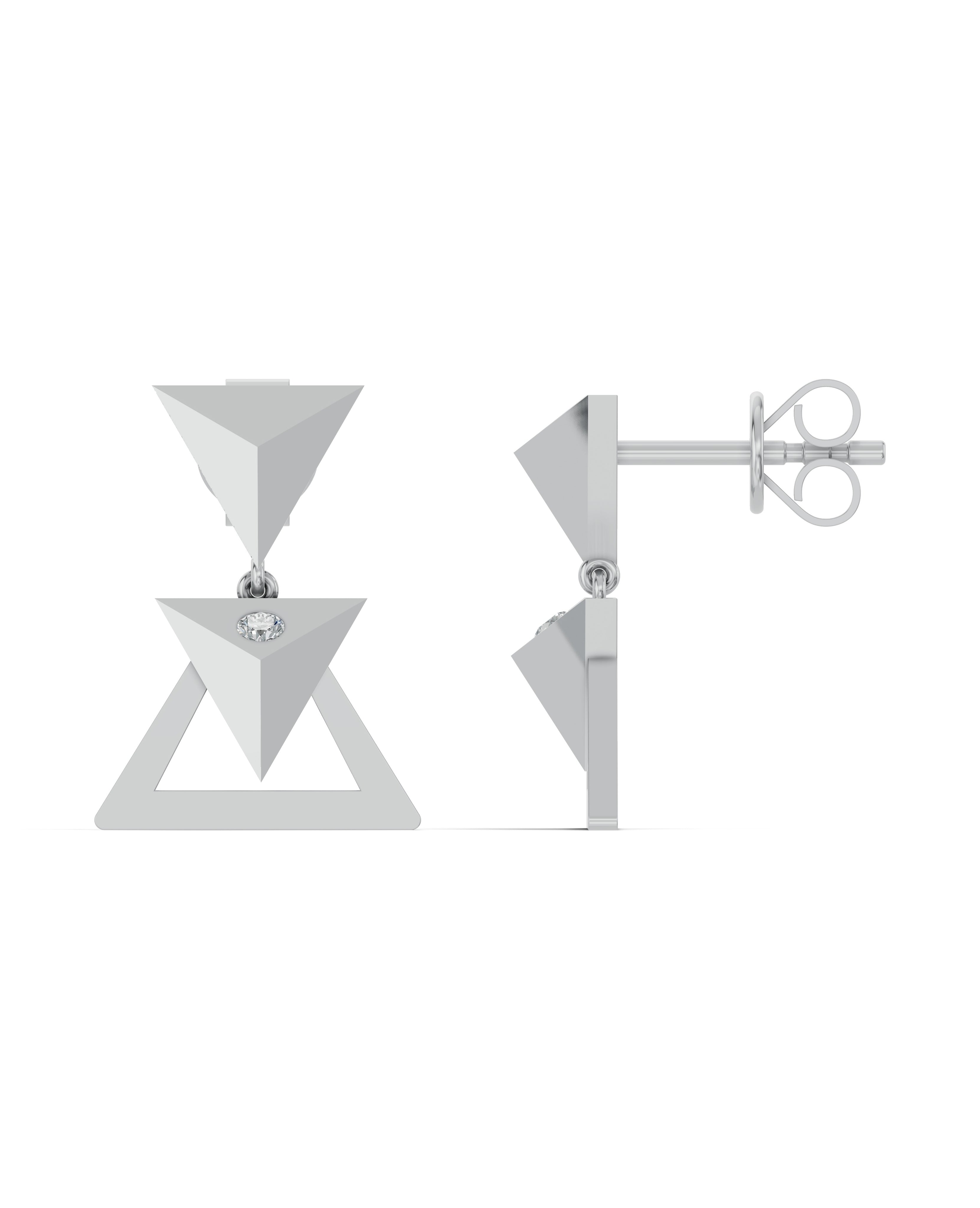 Platinized Sterling Silver