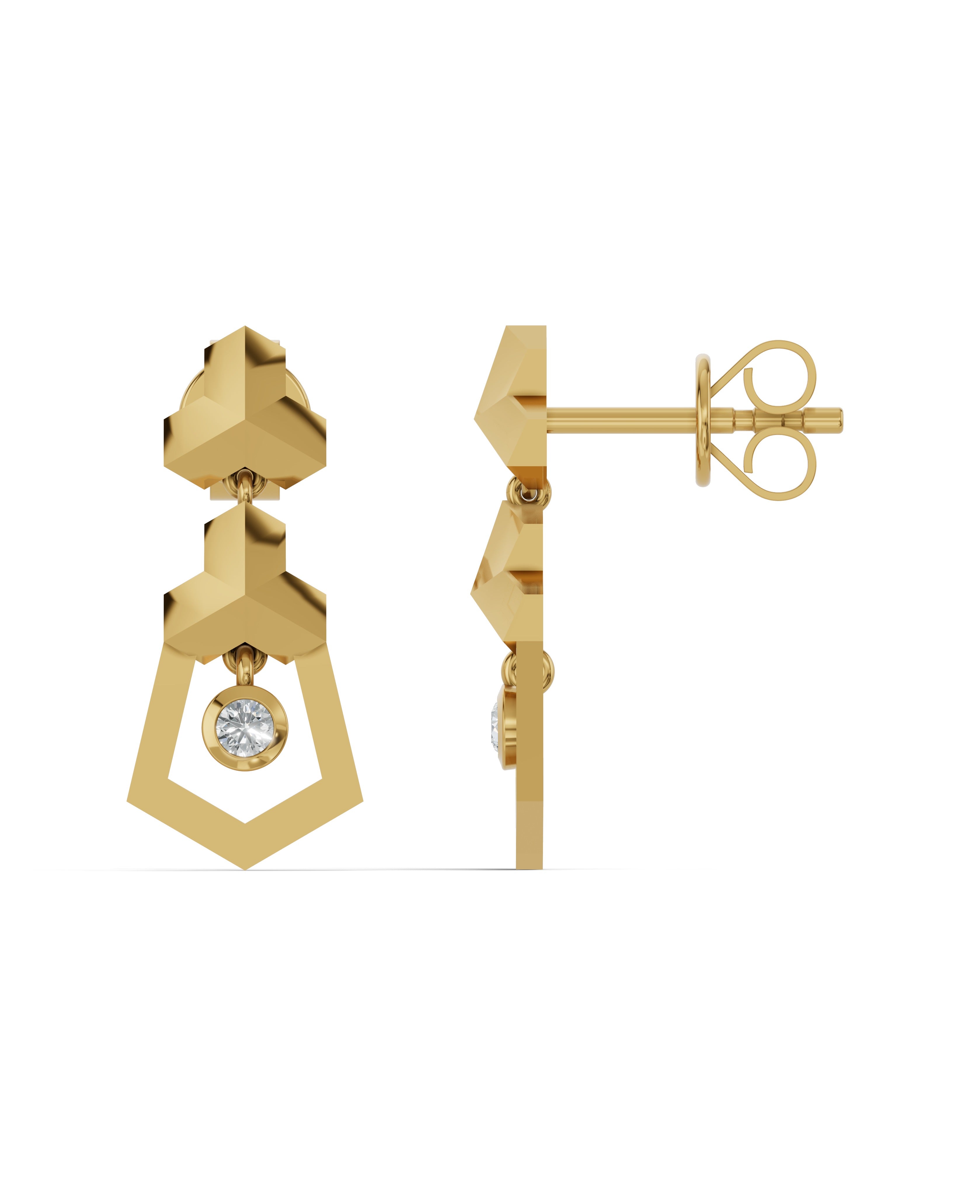 18K Vermeil Plated Sterling Silver