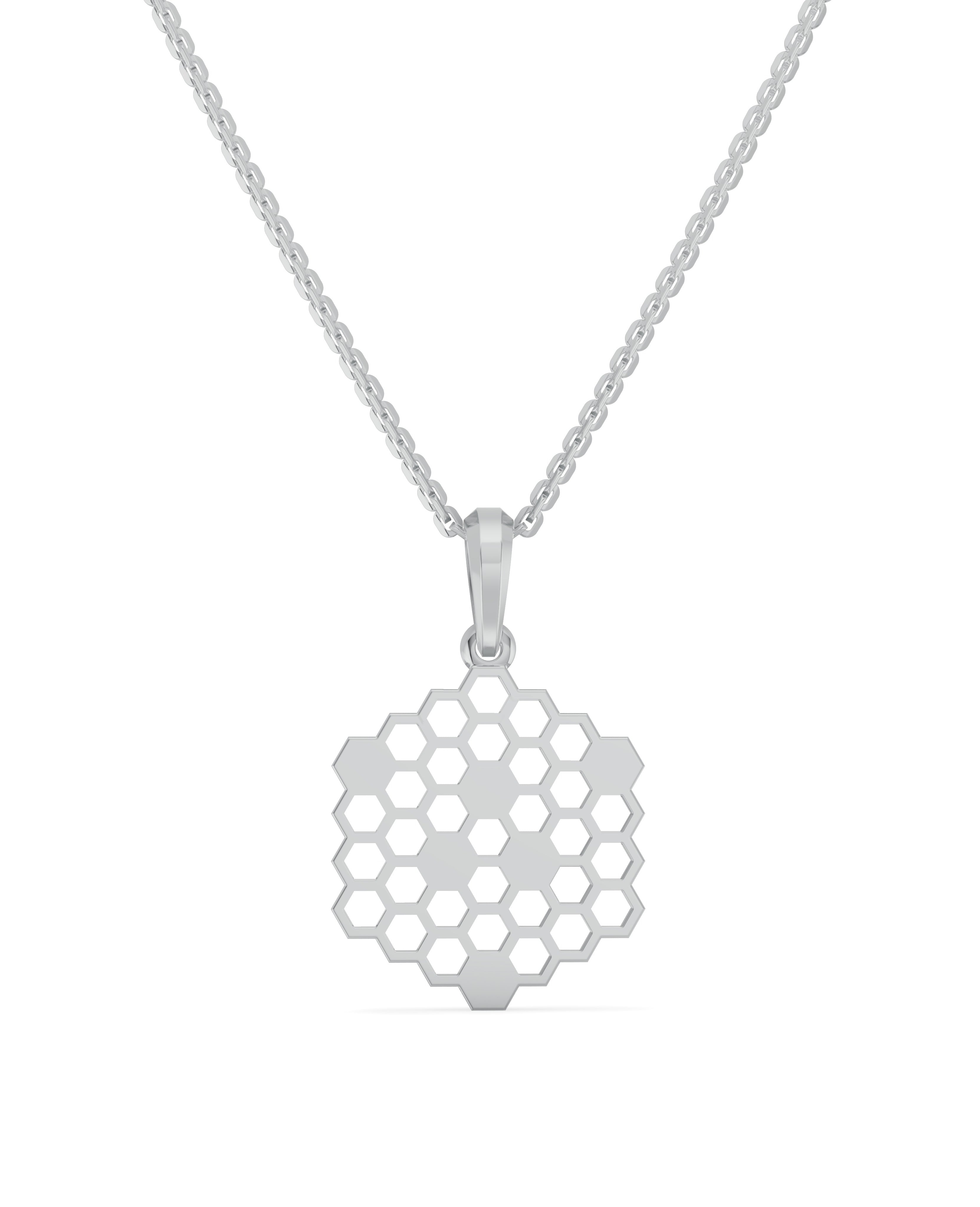 Platinized Sterling Silver