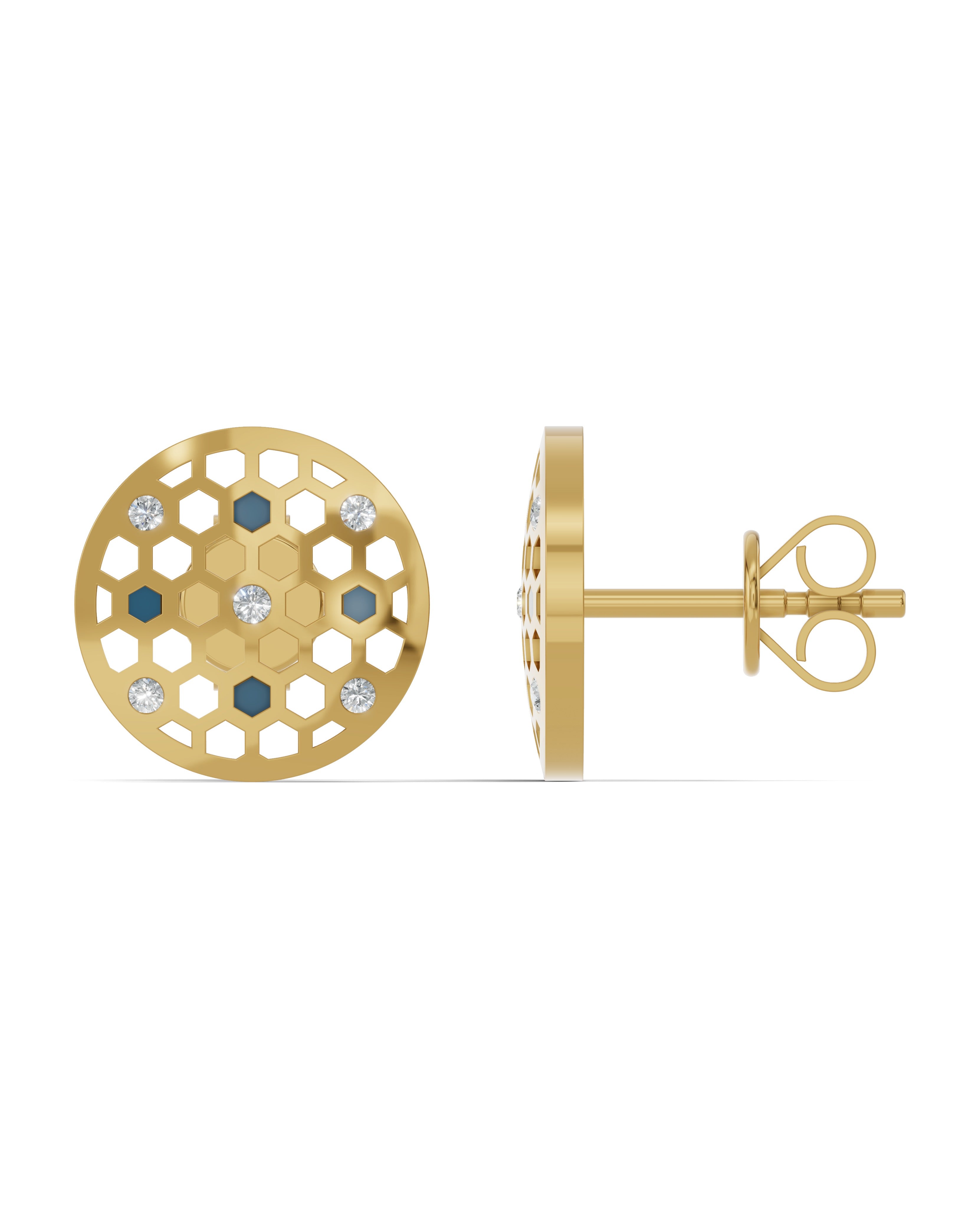 18K Vermeil Plated Sterling Silver