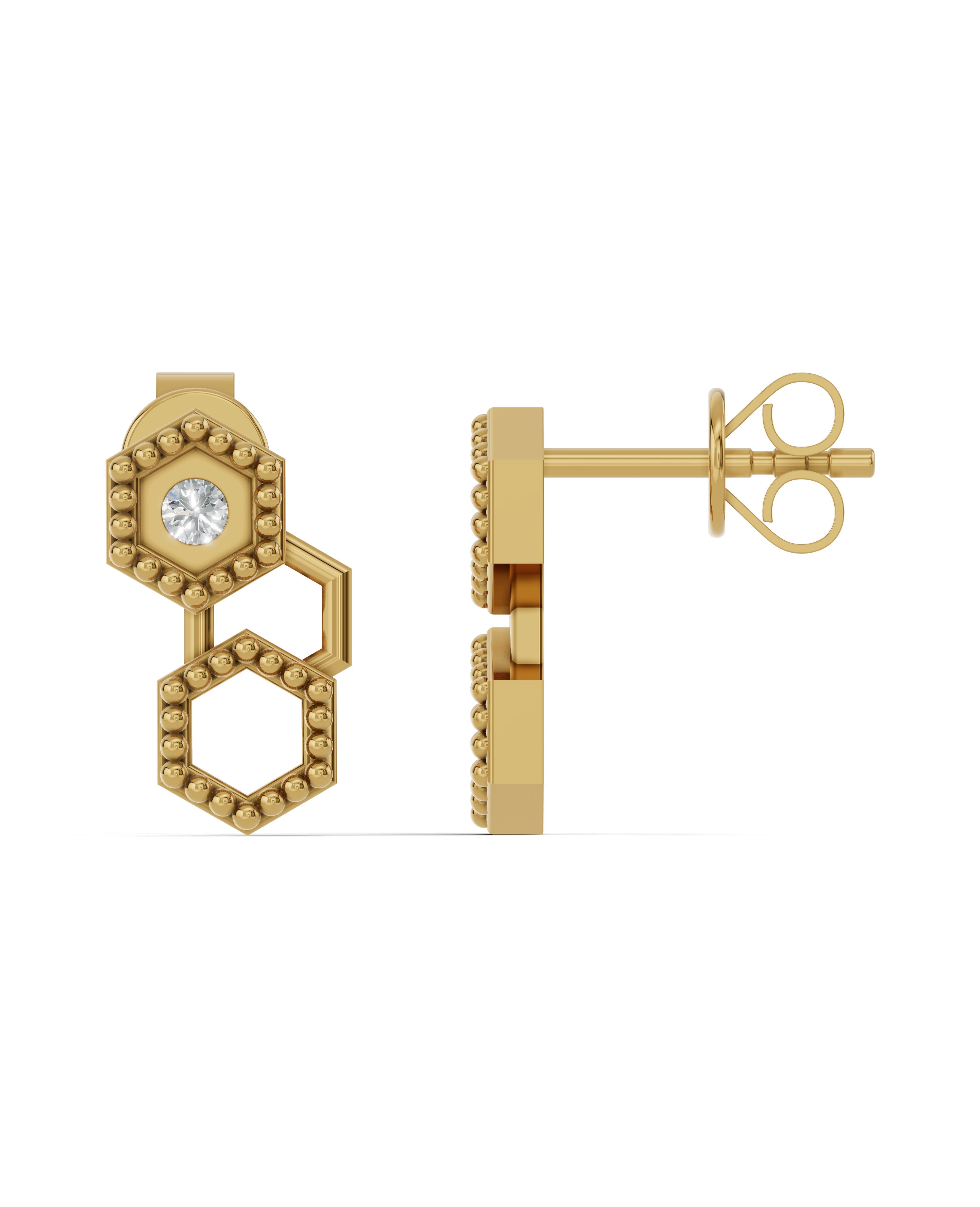 18K Vermeil Plated Sterling Silver