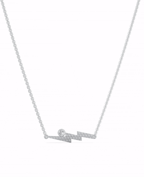 Platinized Sterling Silver