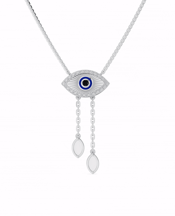 Platinized Sterling Silver