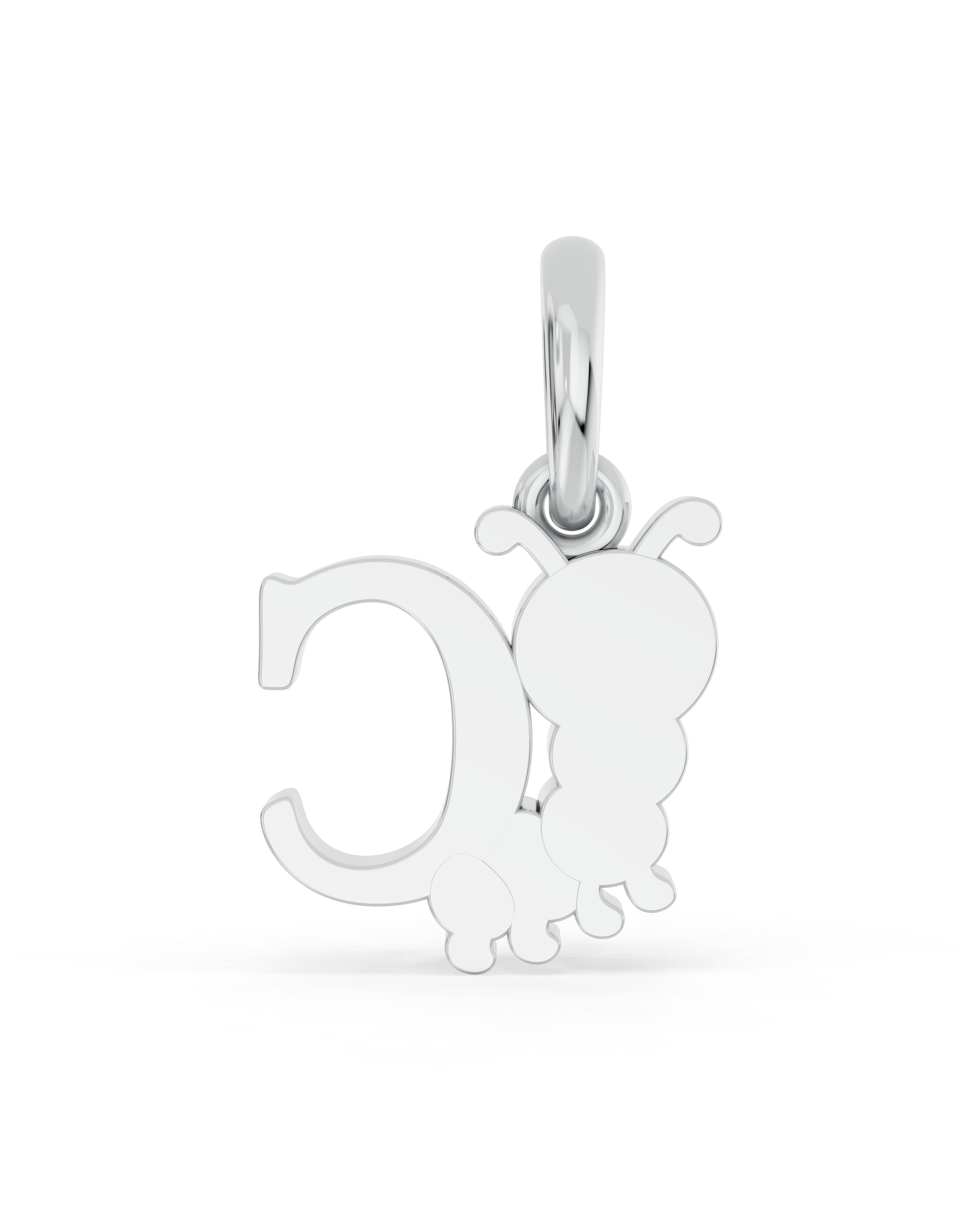 Platinized Sterling Silver