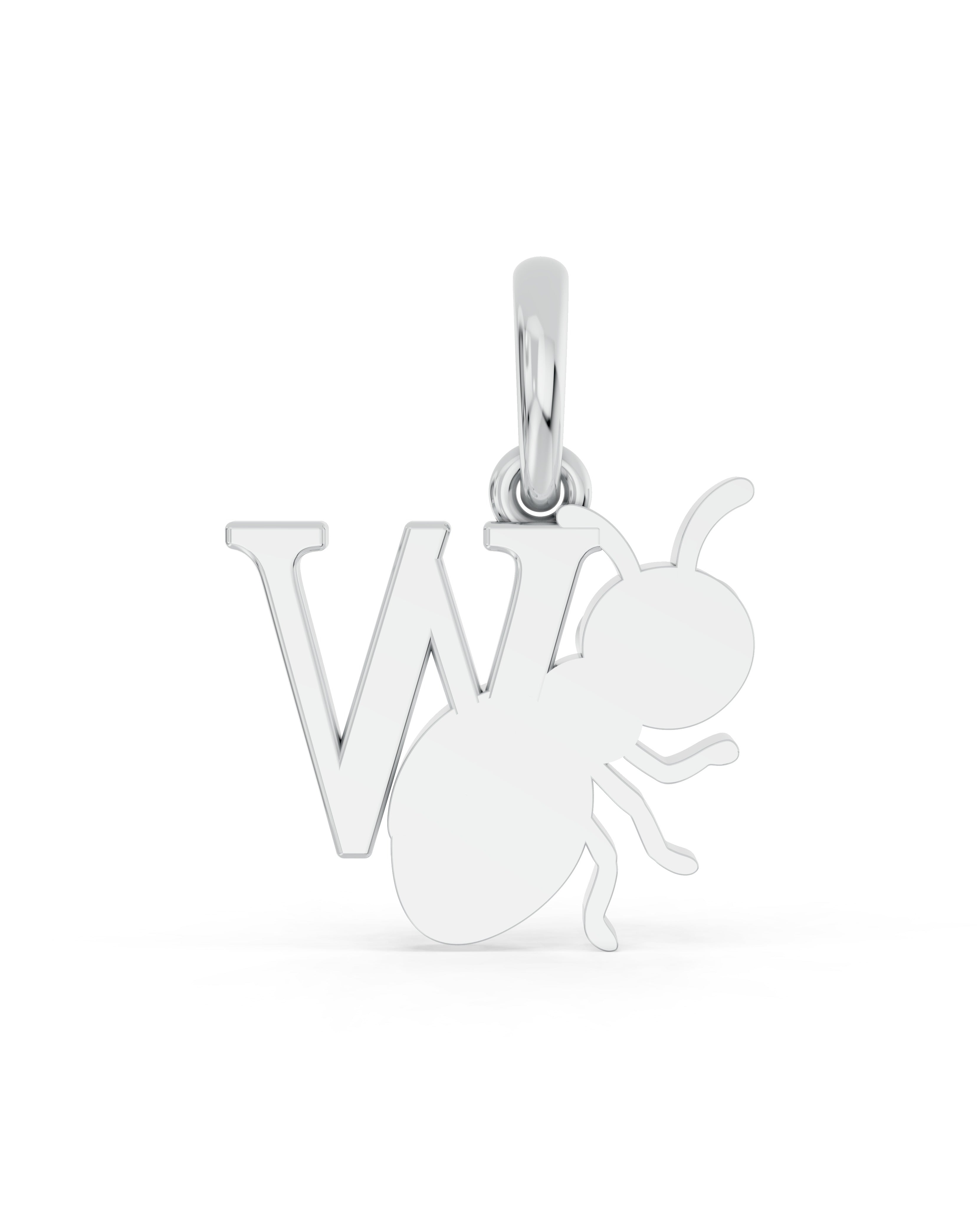 Platinized Sterling Silver