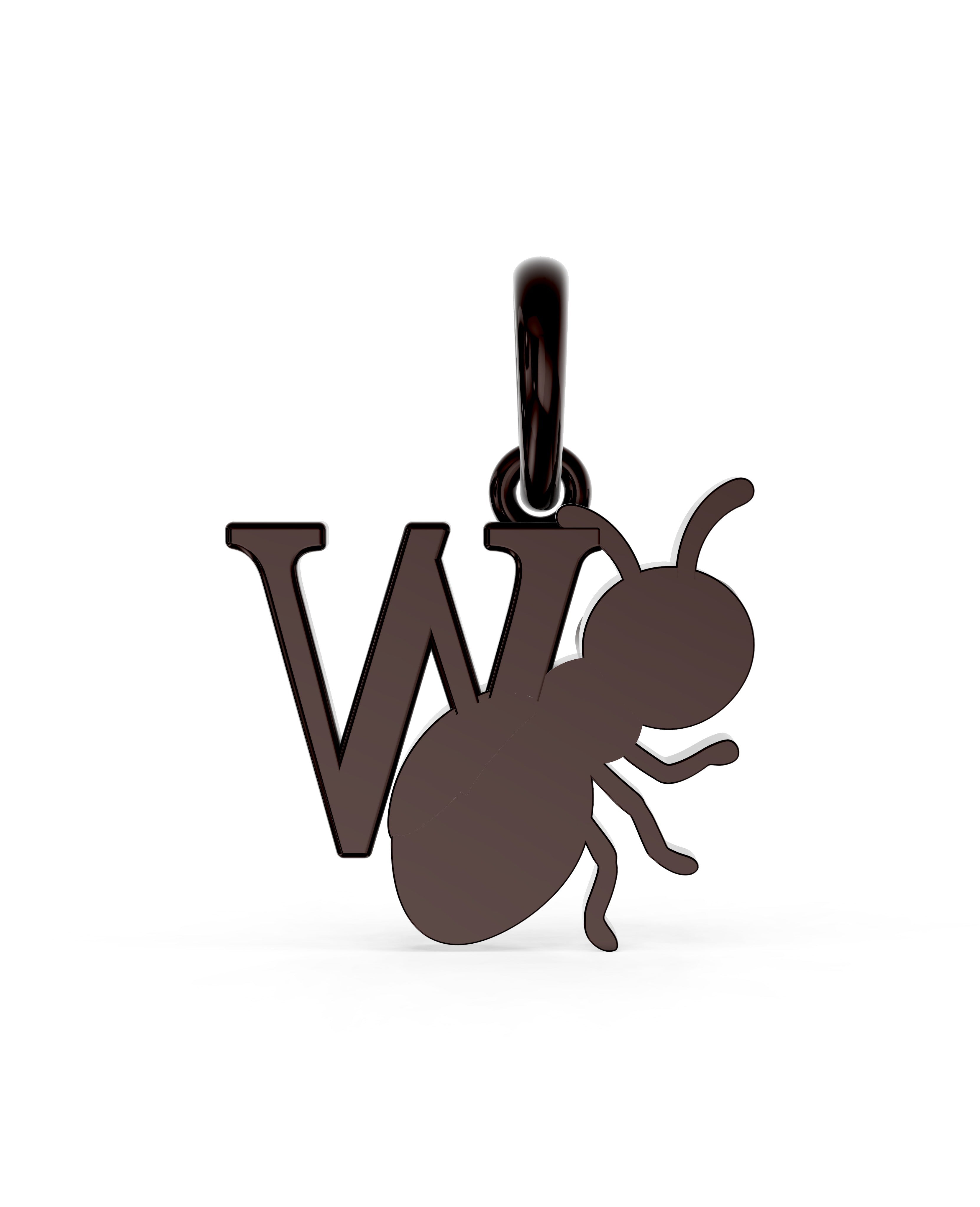 Ruthenium Plated Sterling Silver