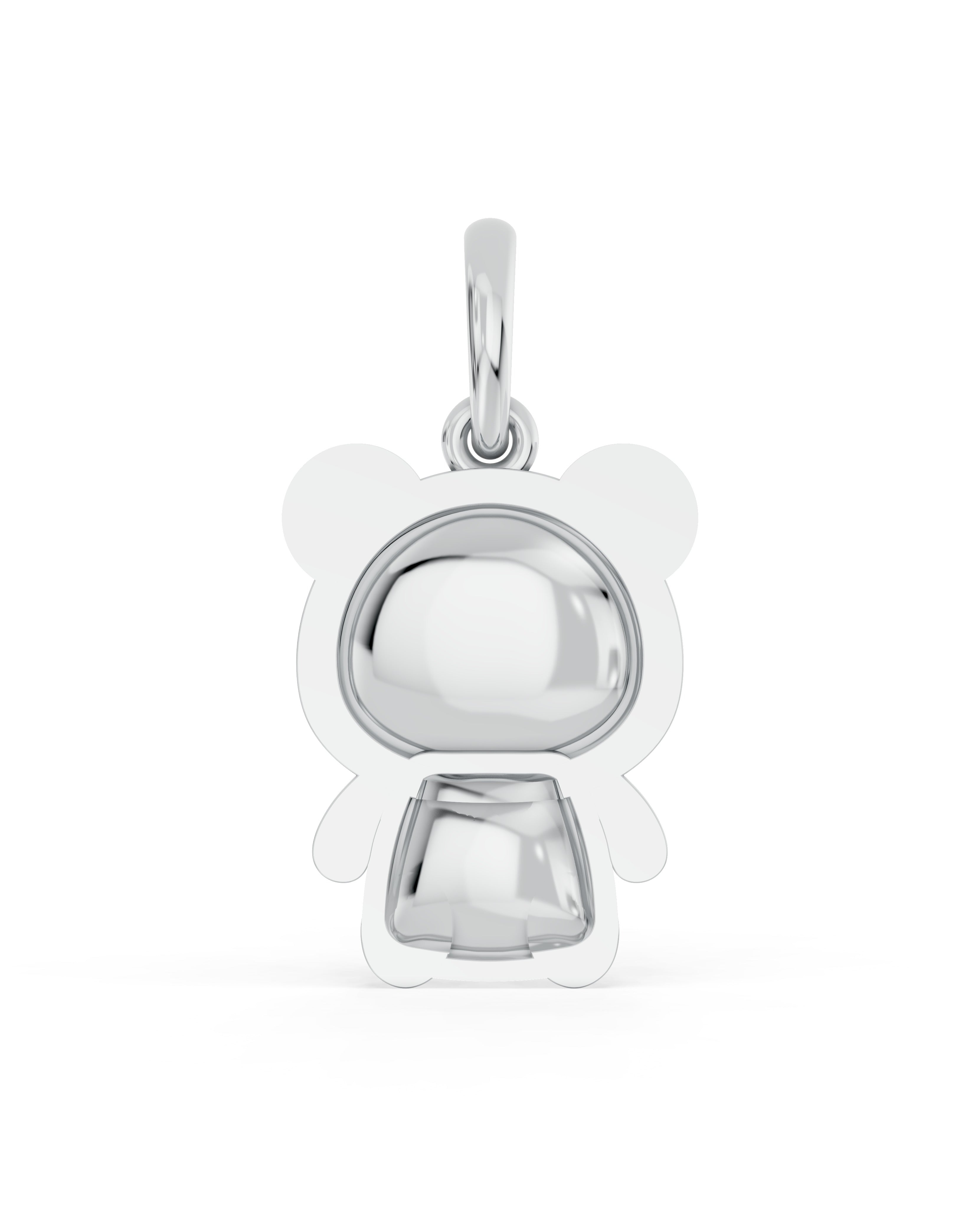 Platinized Sterling Silver