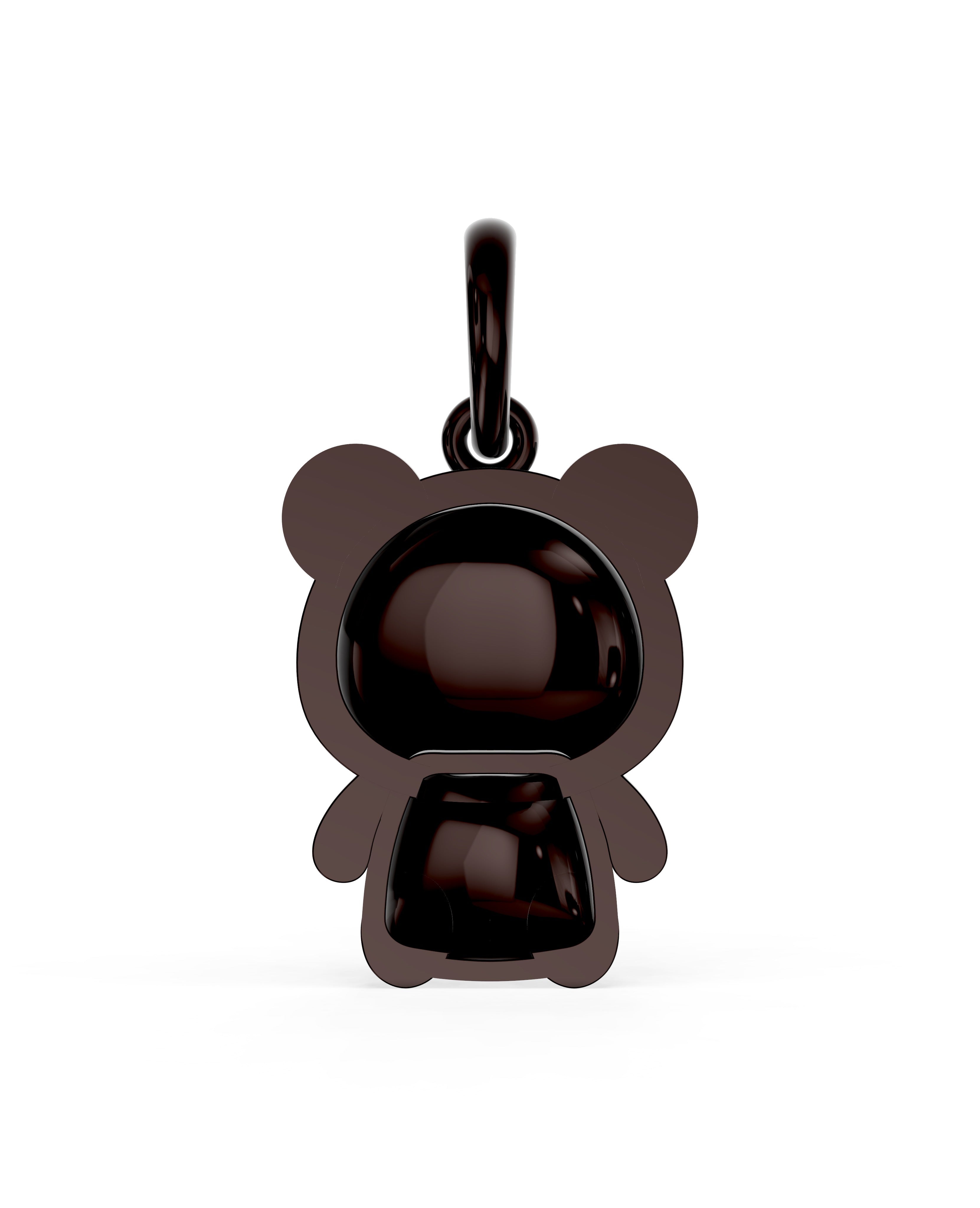 Ruthenium Plated Sterling Silver