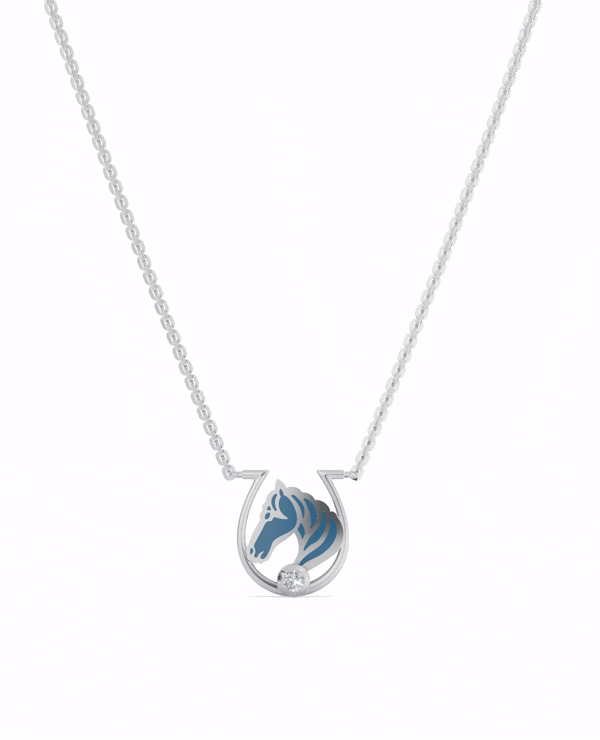 Platinized Sterling Silver