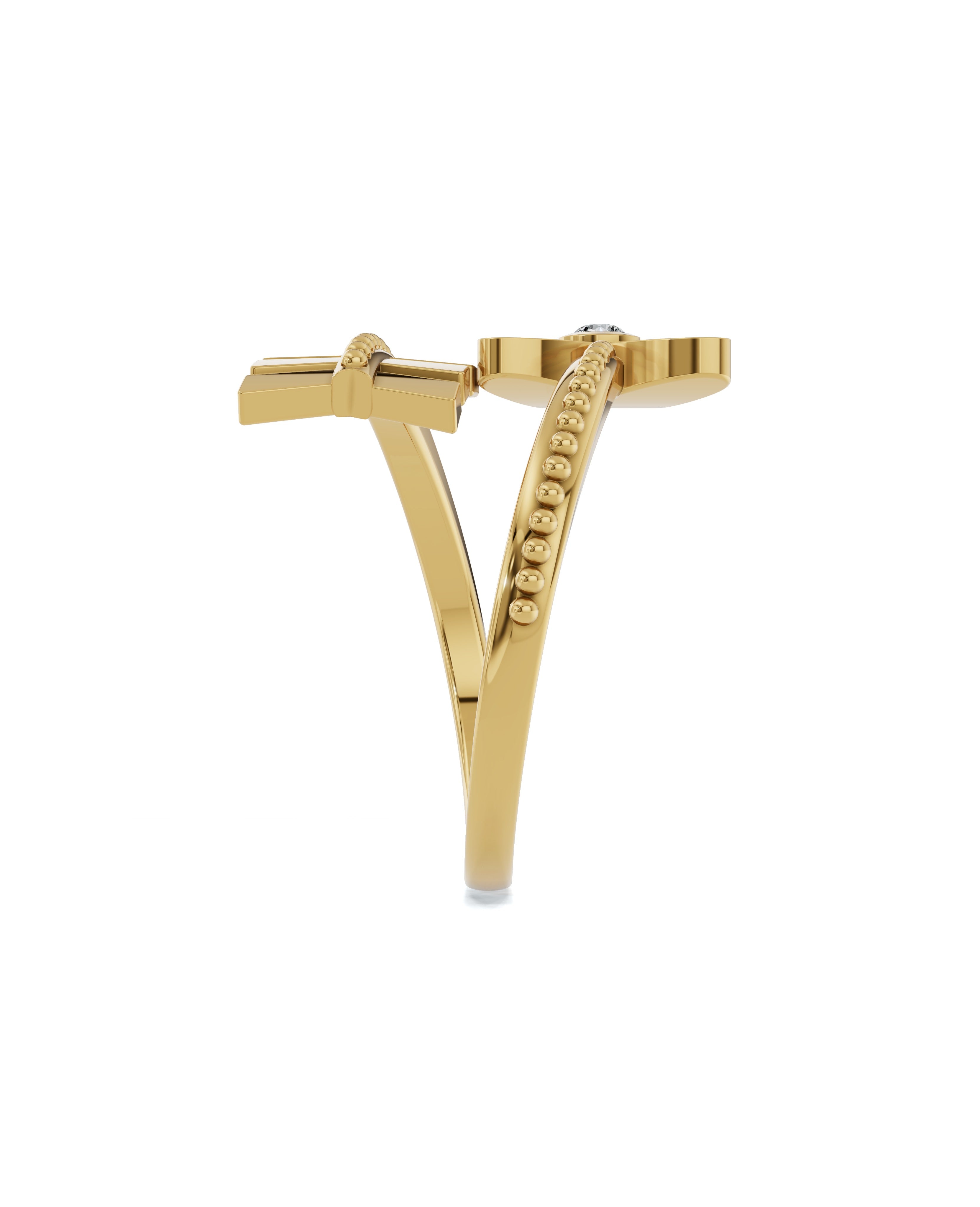 18K Vermeil Plated Sterling Silver