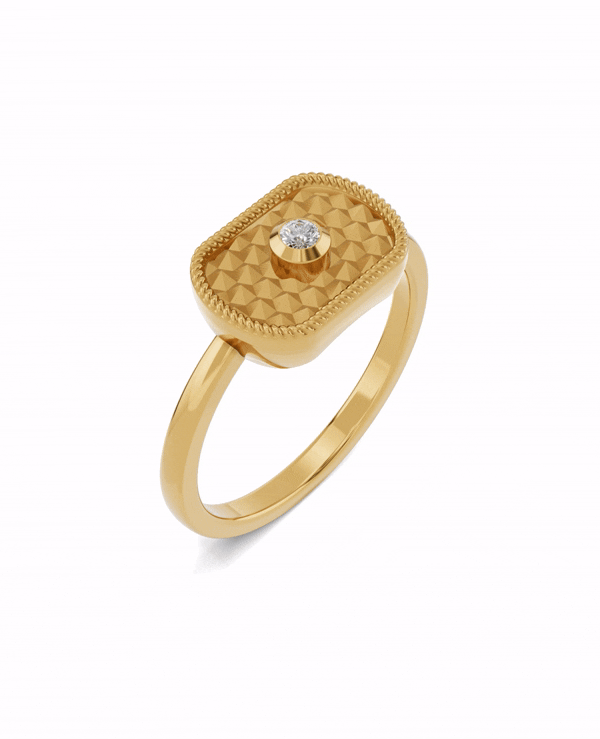 18K Vermeil Plated Sterling Silver