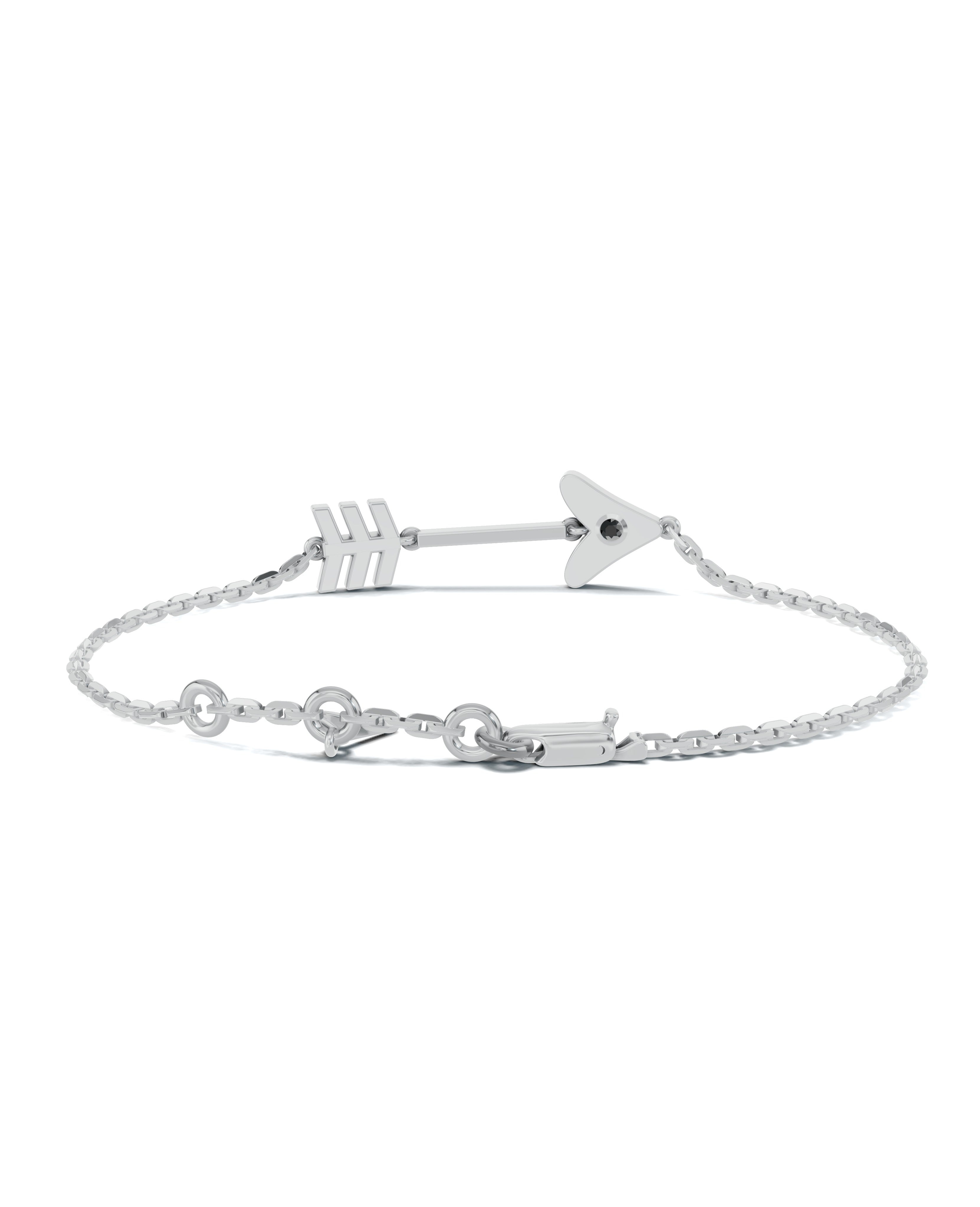 Platinized Sterling Silver