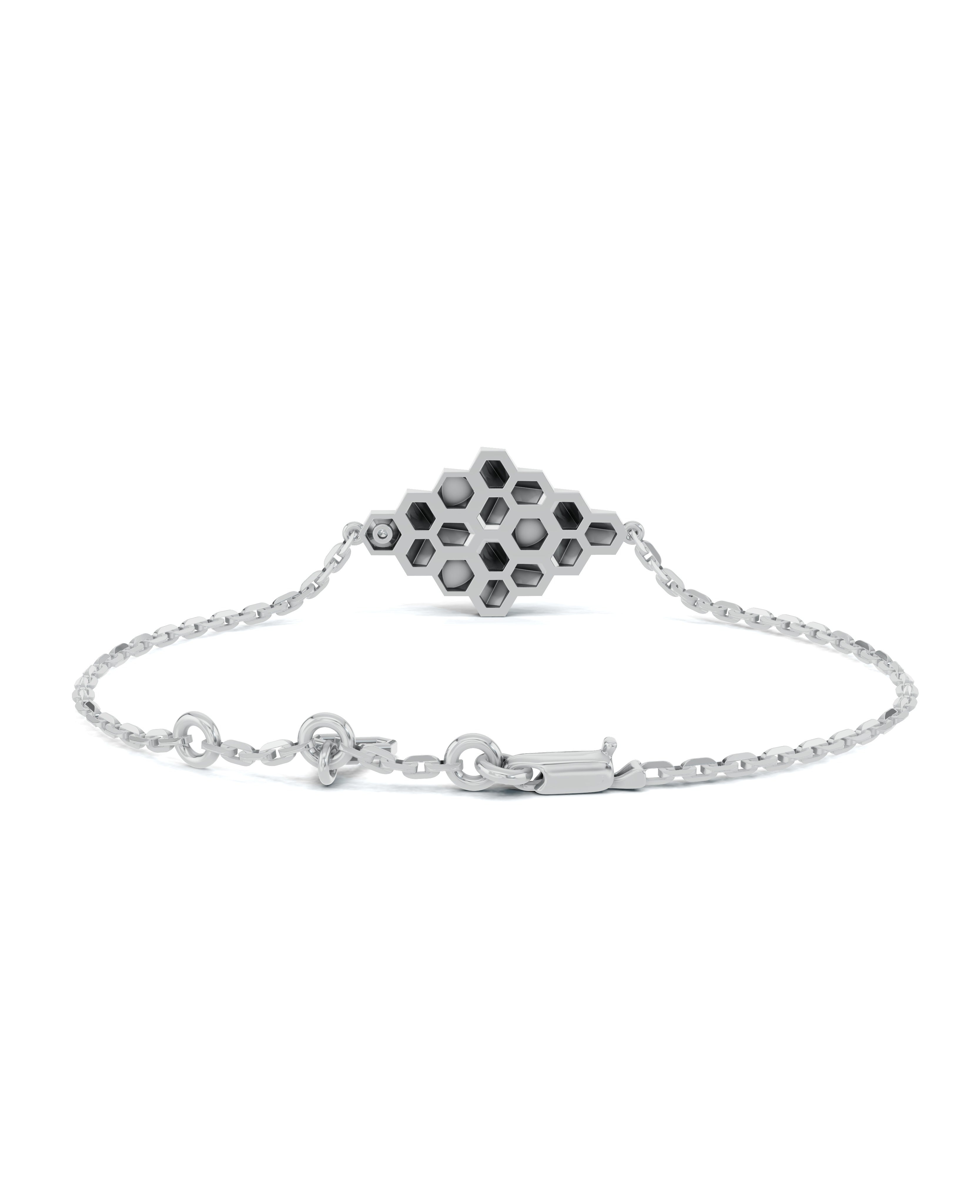 Platinized Sterling Silver